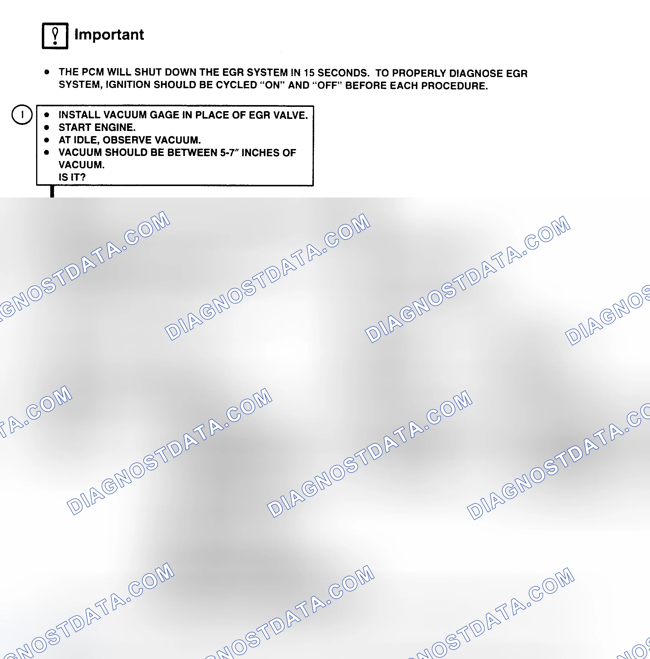 Scheme 193: DTC 32 Flow Chart ("C" & "K" Series) EGR Circuit Error