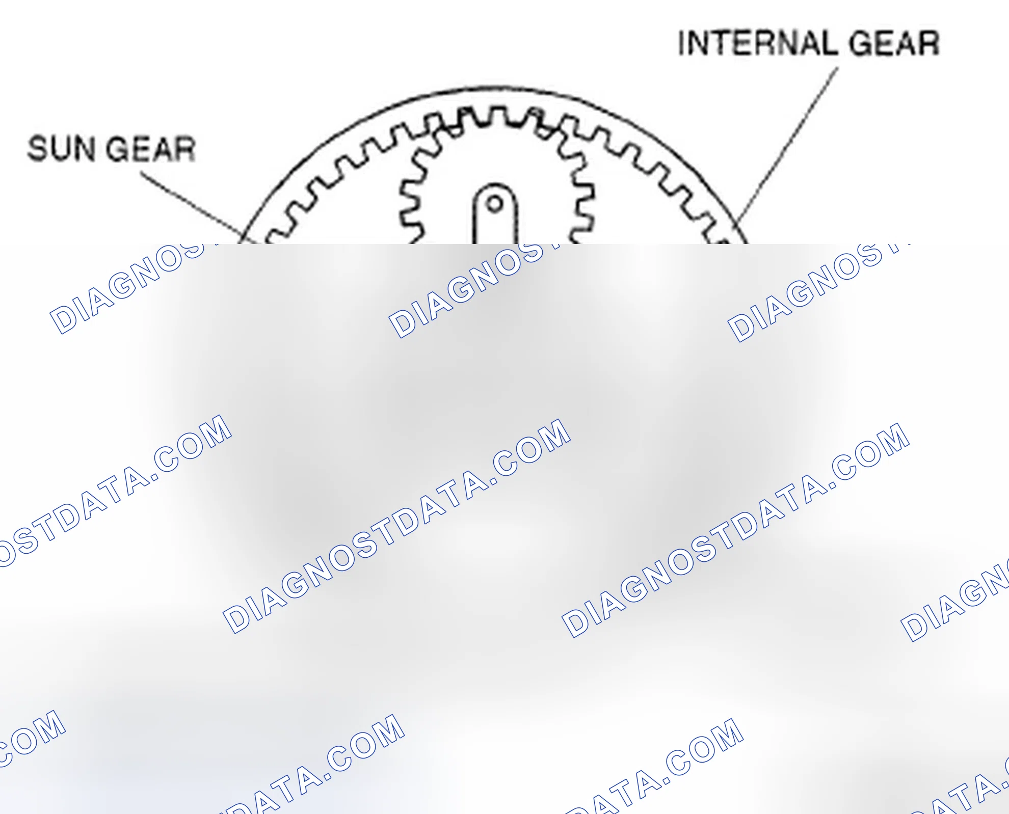 Scheme 543: PLANETARY GEAR OPERATION