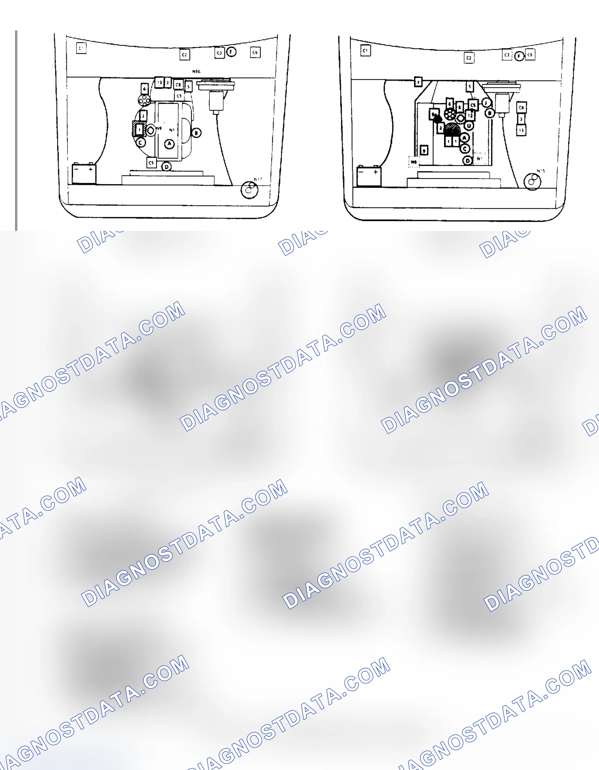 Scheme 41: Throttle Body Injection Component Locations