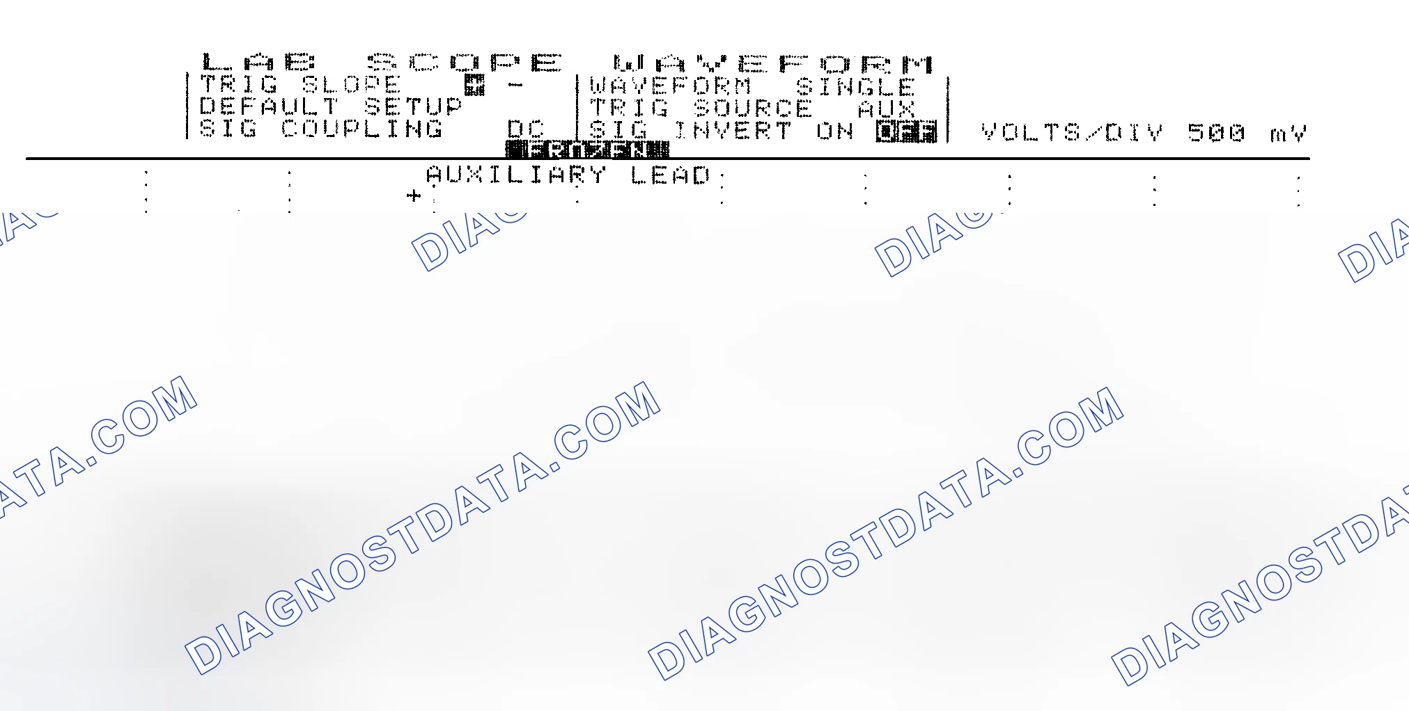 Scheme 14: Single Injector w/Excessive Current Flow - Current Pattern