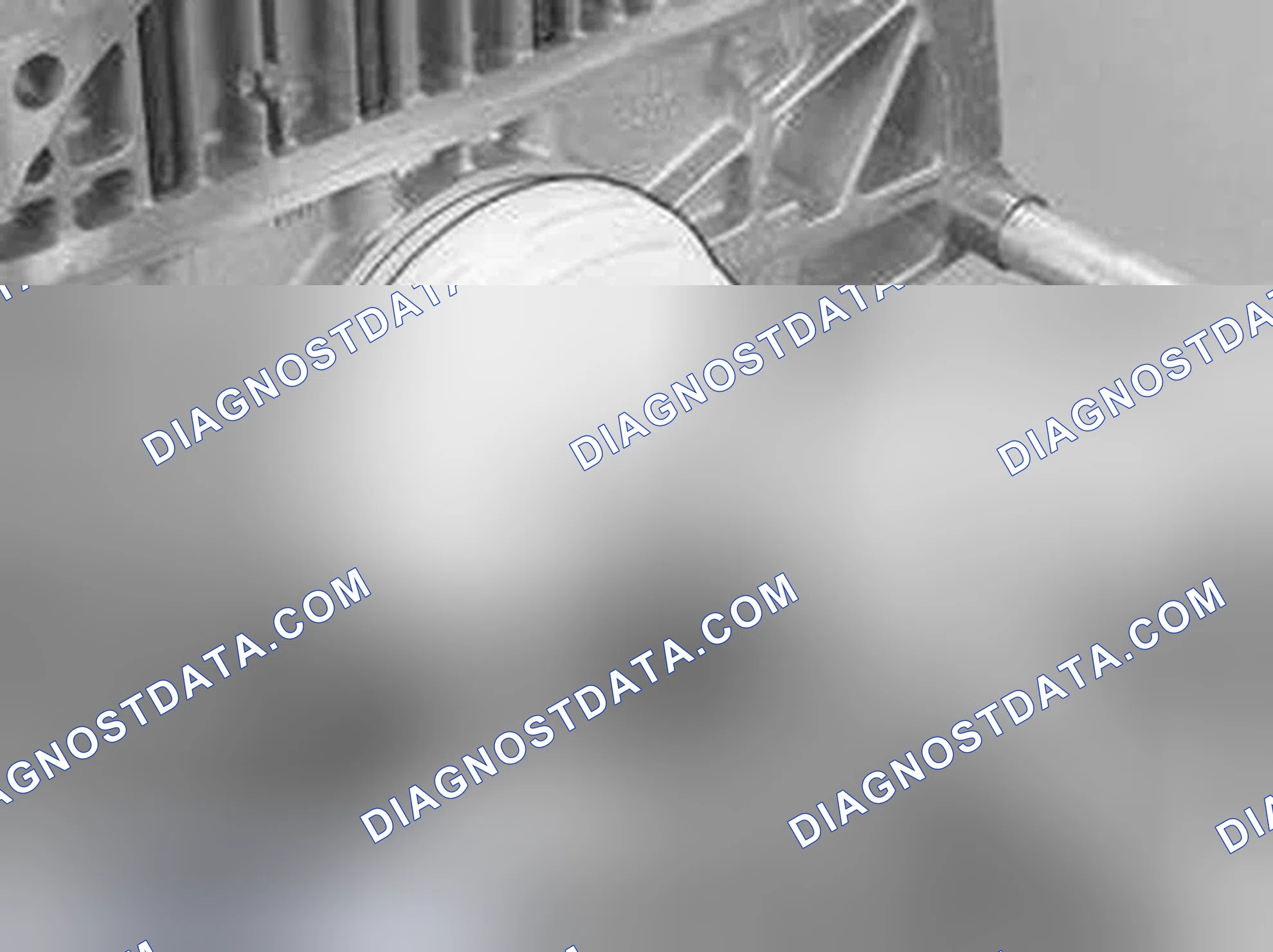 Scheme 417: Installing the rear crankshaft seal