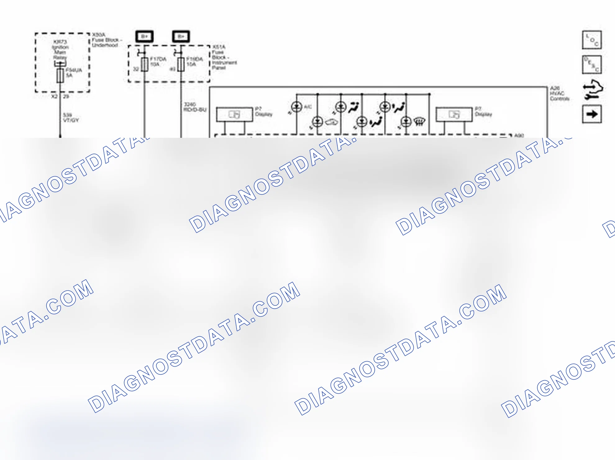 Scheme 55: Power, Ground, Controls, and Serial Data