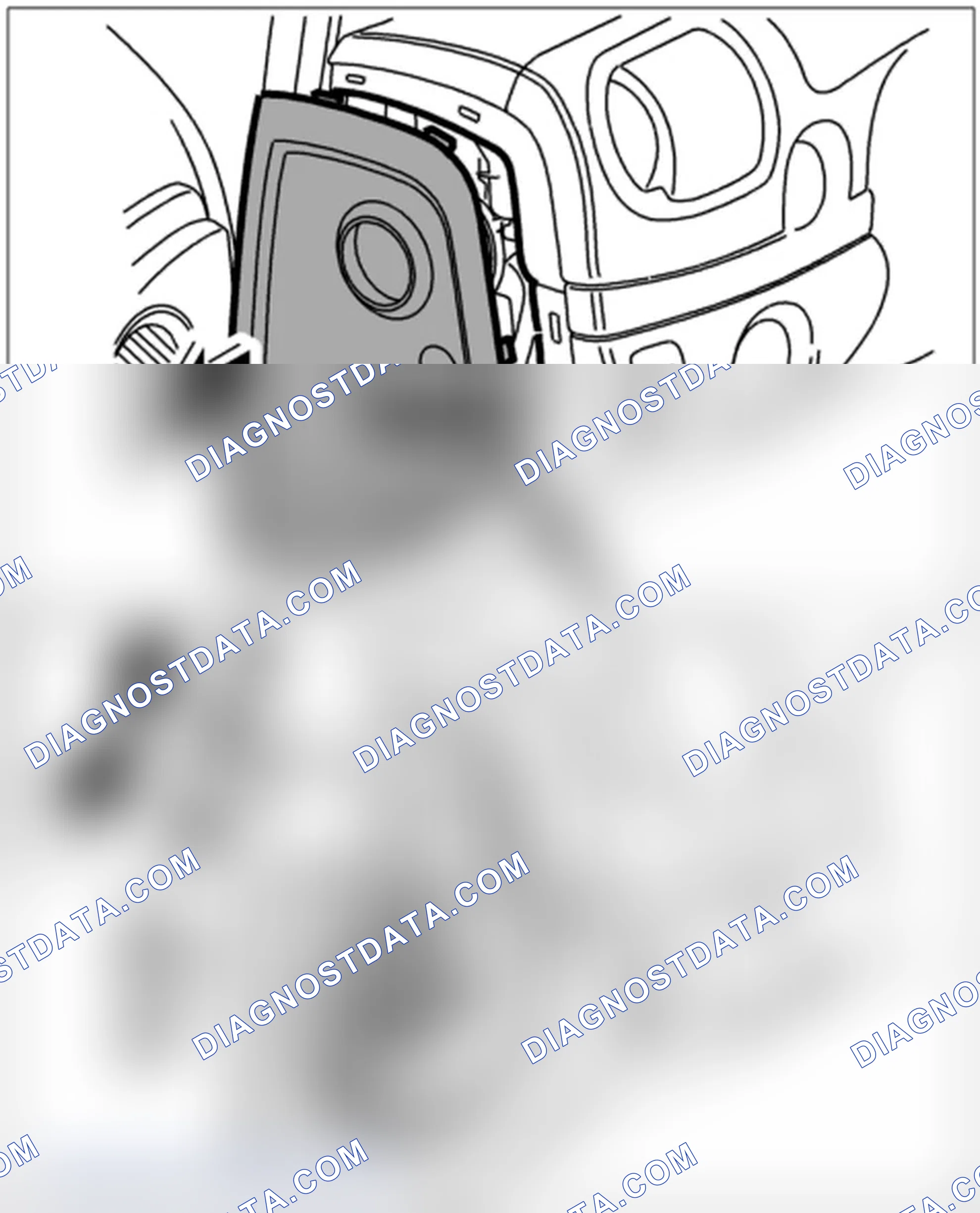 Scheme 42: Removing air vent at door