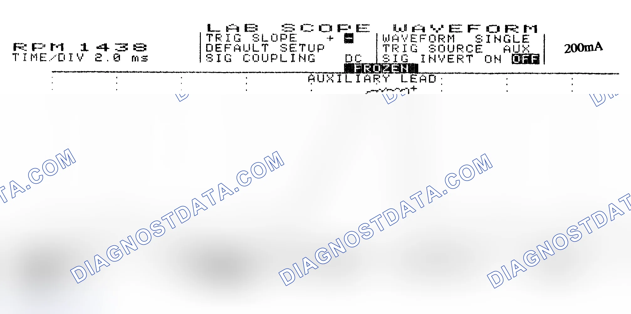 Scheme 15: Single Injector w/Normal Current Flow - Current Pattern