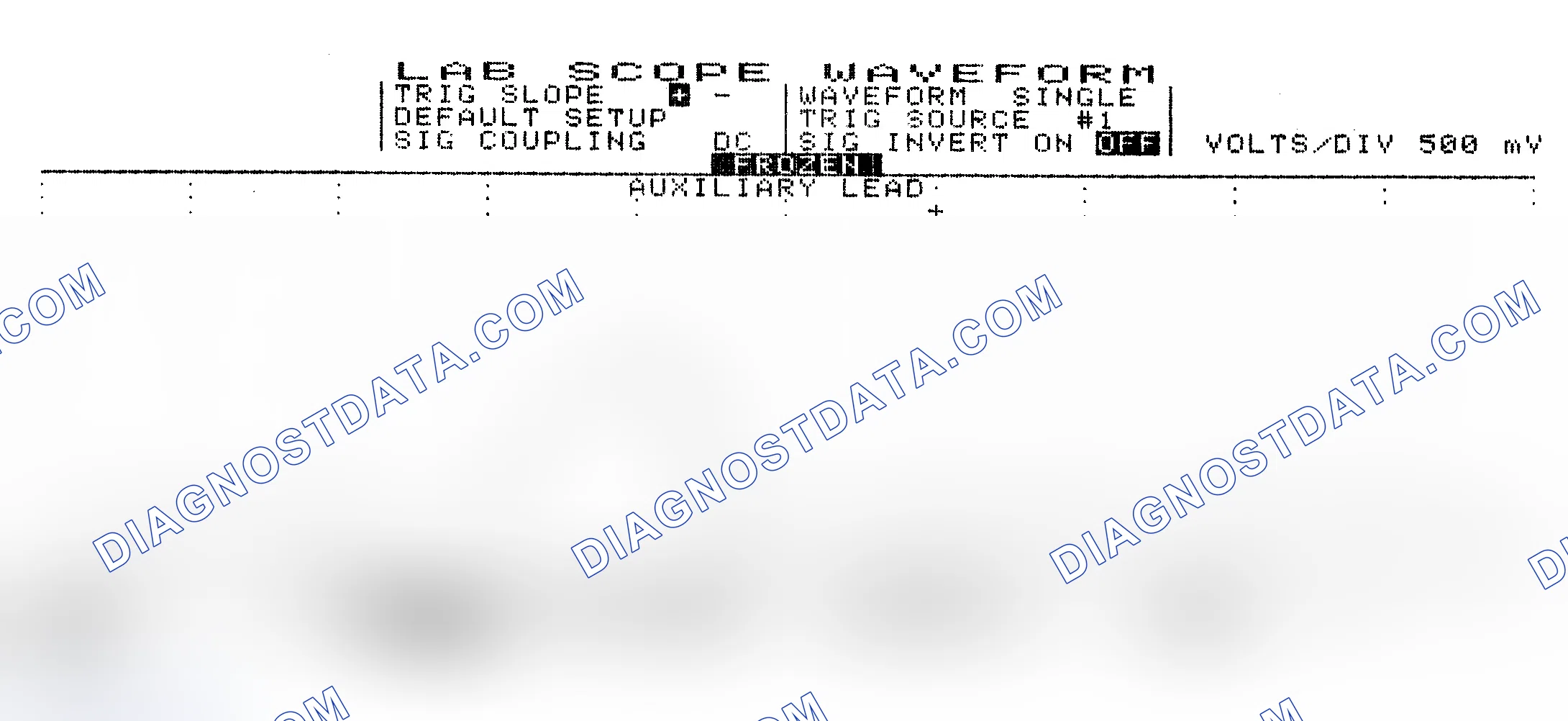 Scheme 10: Single Injector w/Excessive Current Flow - Current Pattern