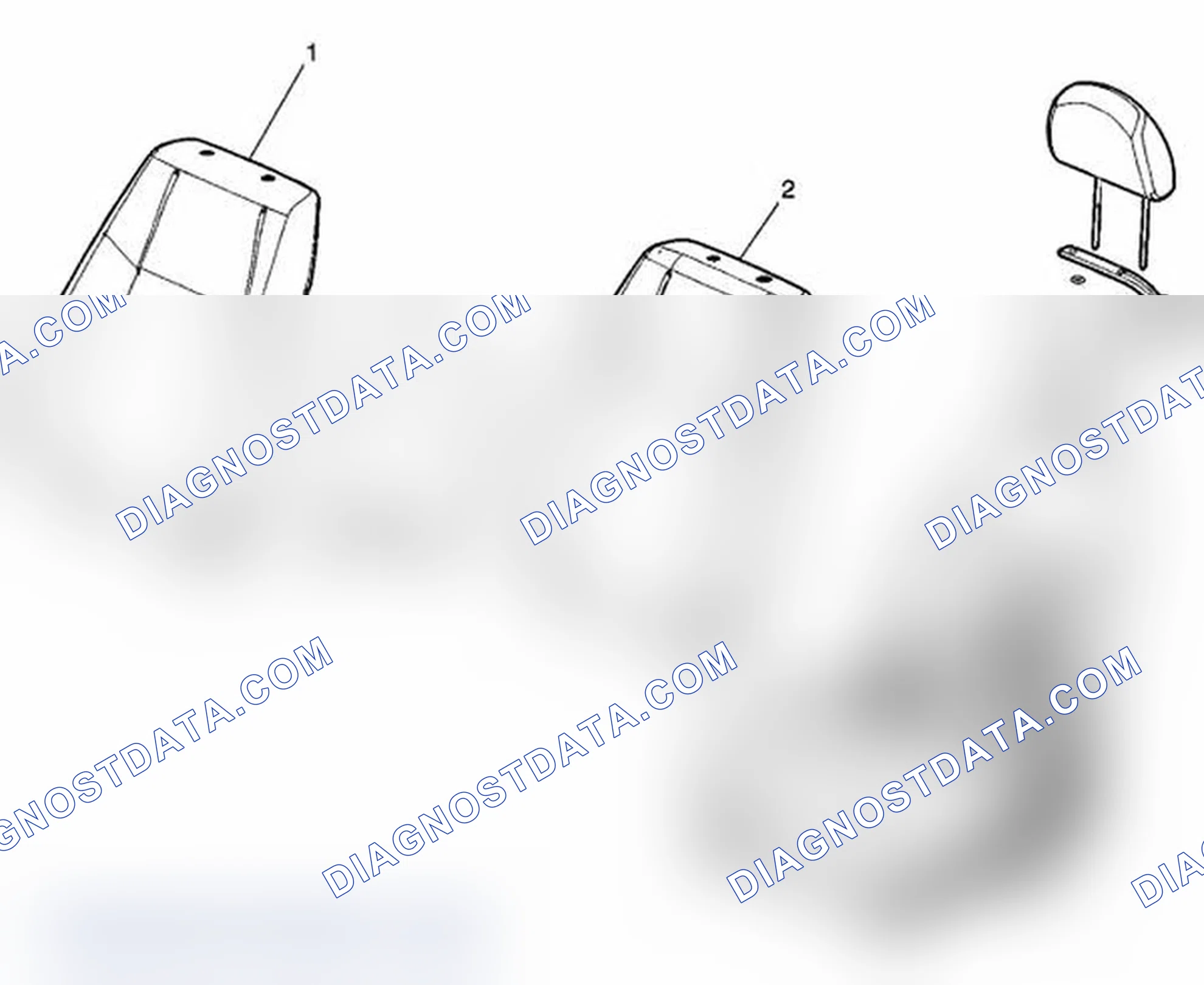 Scheme 11: Seat Back Cover and Pad Replacement - Front