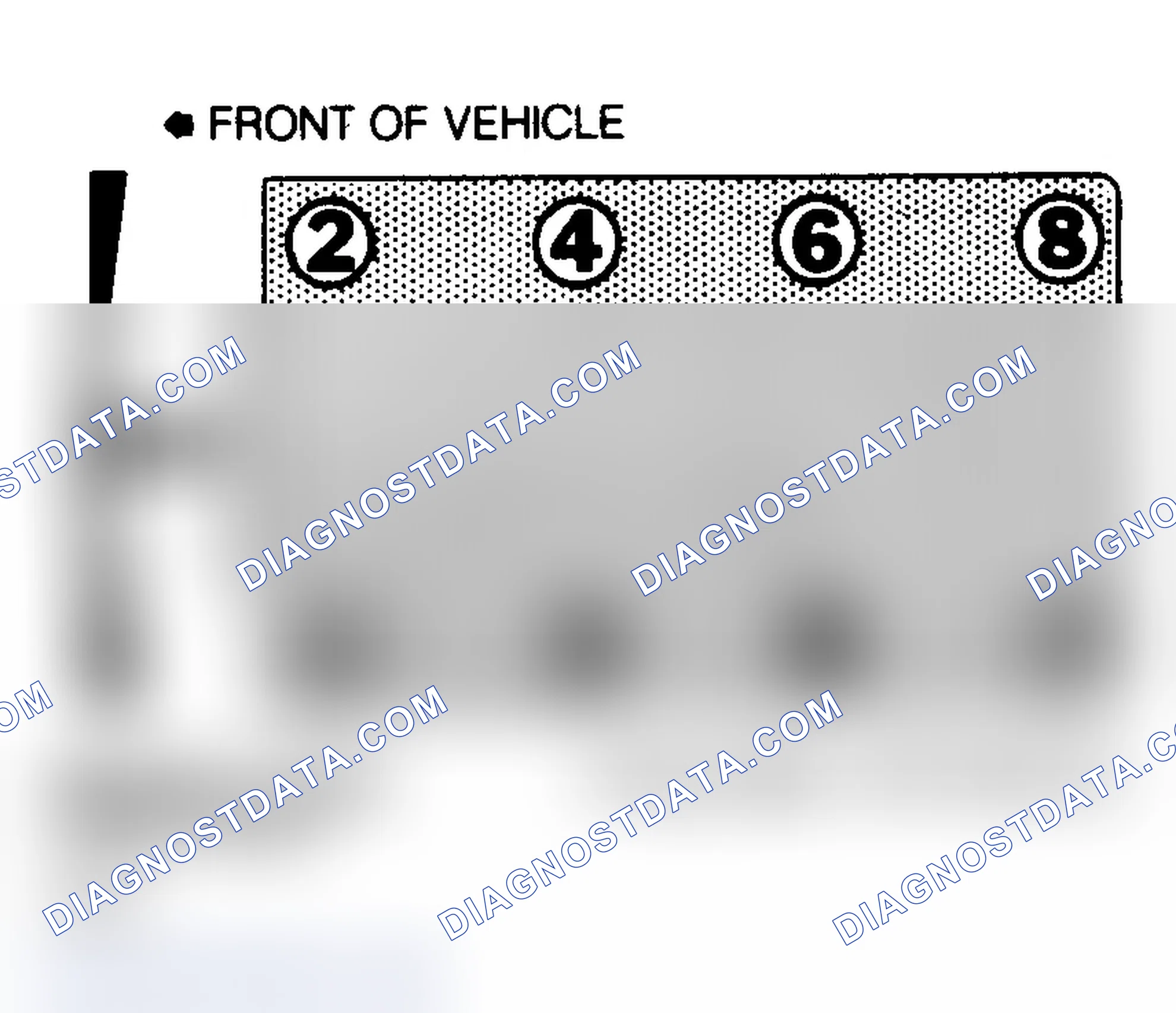 Scheme 3: Firing Order (6.5L Diesel)