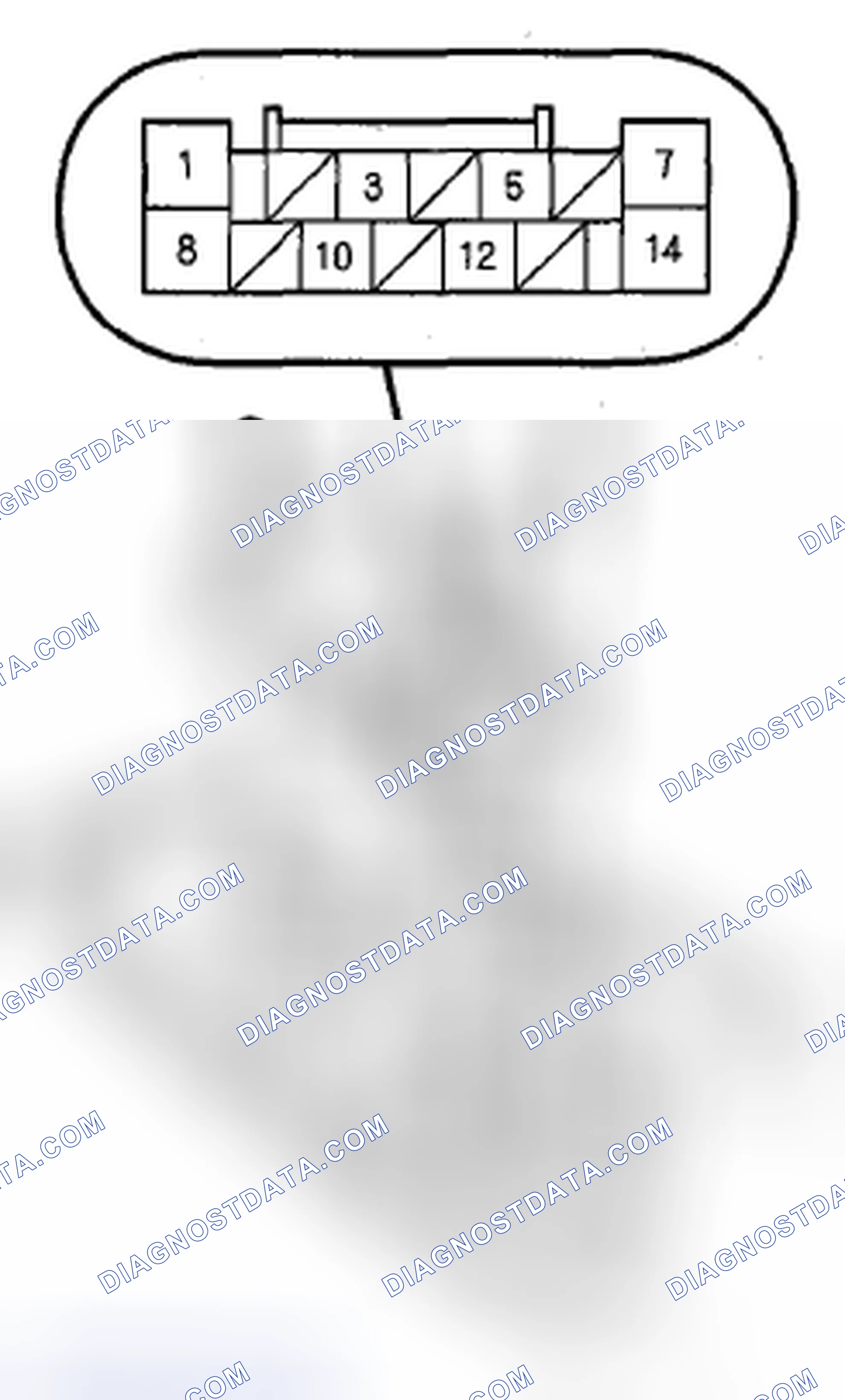 Scheme 41: Front Passenger's Power Window Switch Test