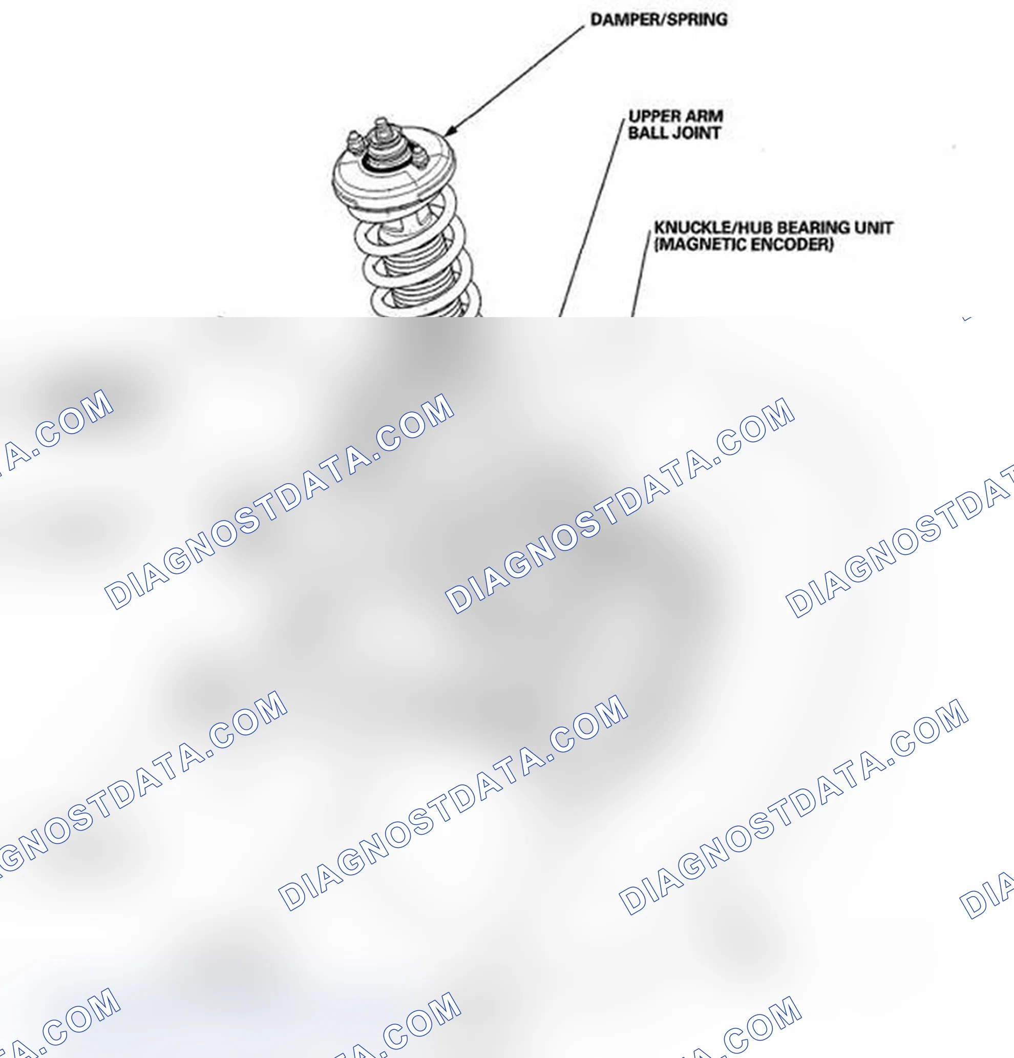 Scheme 3: Component Location Index - Rear Suspension