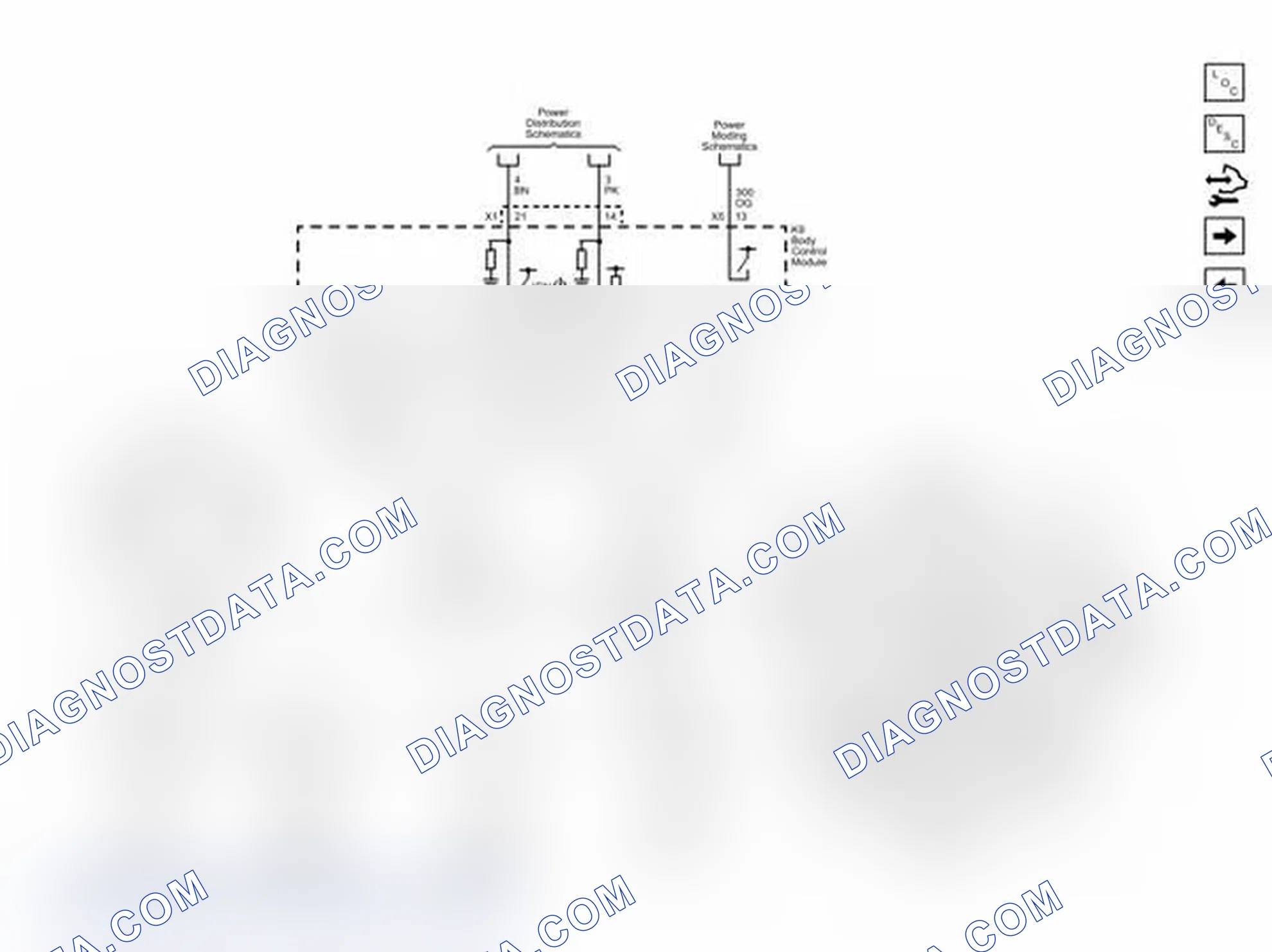 Scheme 8: BCM Inputs and Outputs (1 of 4) Wiring Schematics