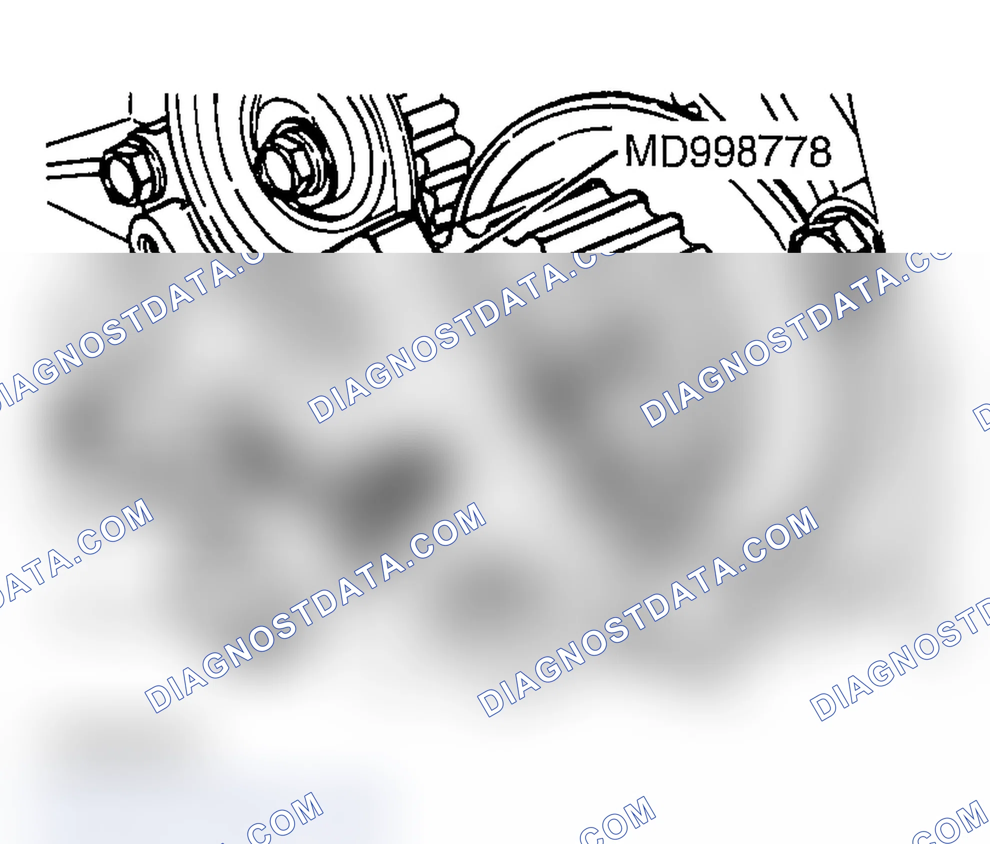 Scheme 918: << D >> CRANKSHAFT SPROCKET REMOVAL
