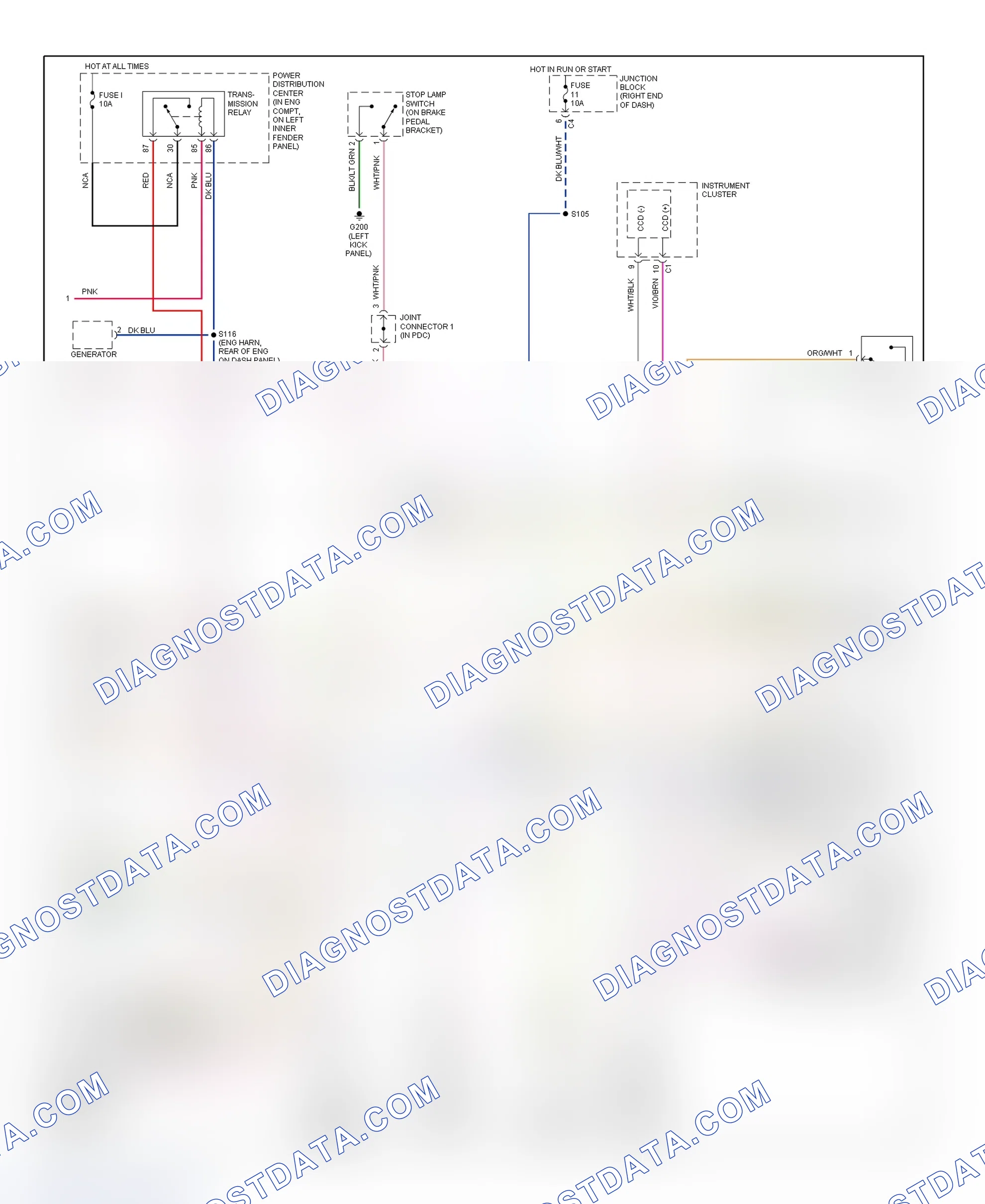 Scheme 48: PCM Wiring Diagram (Ram Pickup - 2500 & 3500 - 8.0L - 3 Of 3)