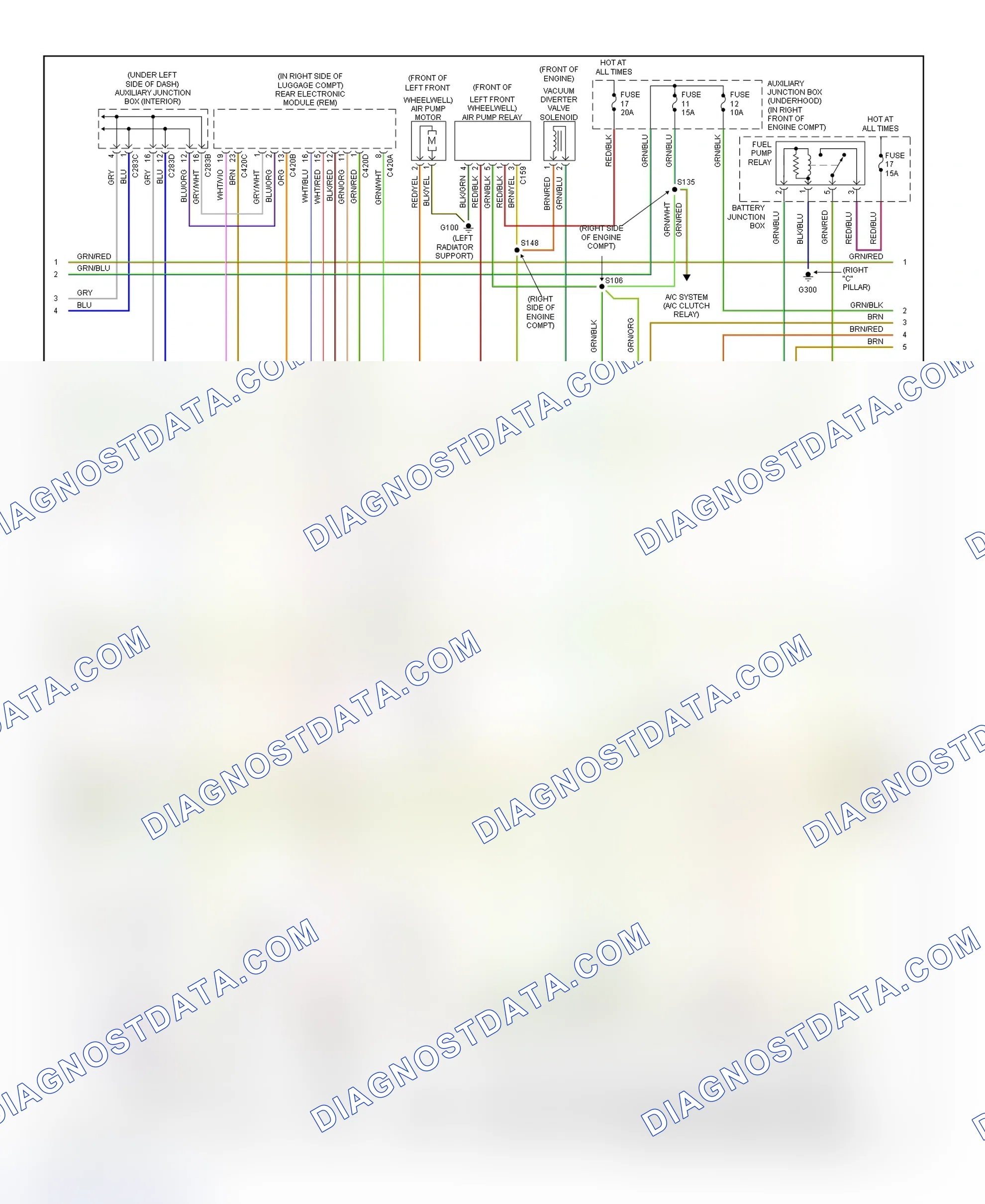 Scheme 112: PCM Wiring Diagram (LS - 3.0L - 3 Of 4)