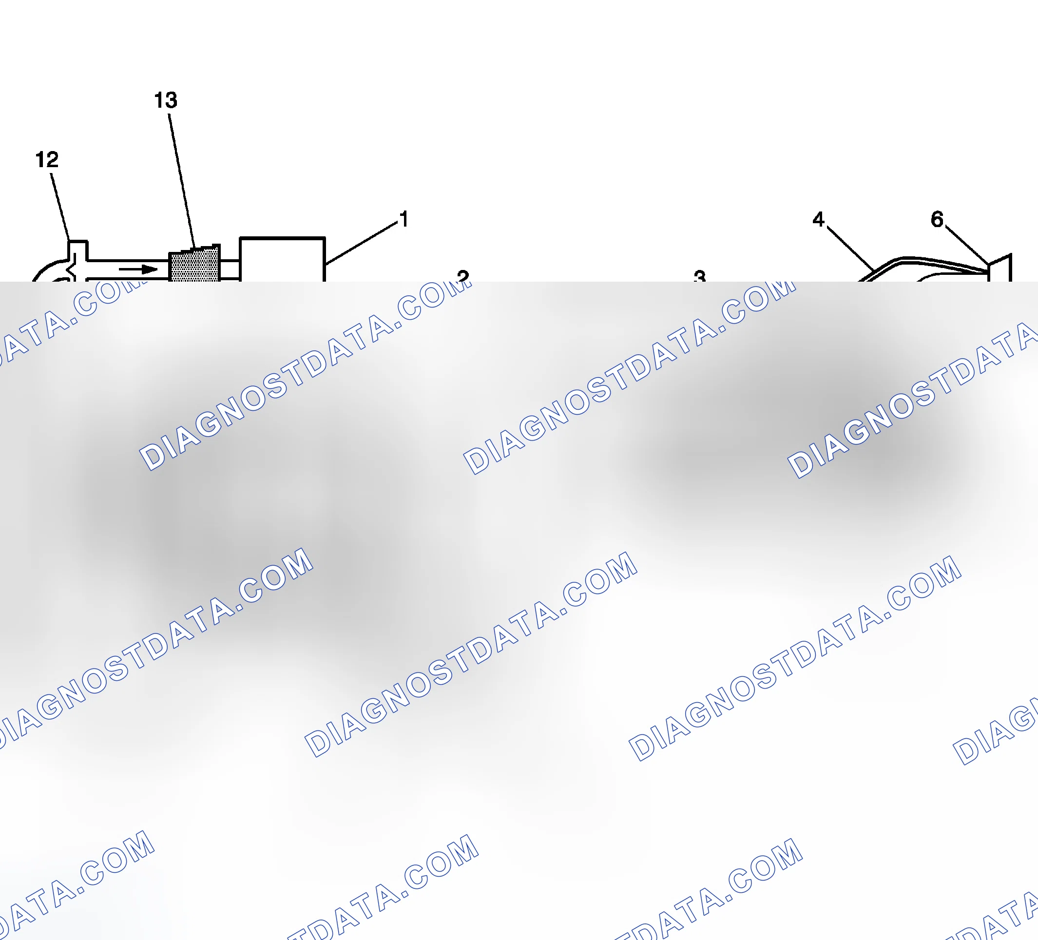 Scheme 30: Typical Evaporative Emission (EVAP) System Hose Routing Diagram