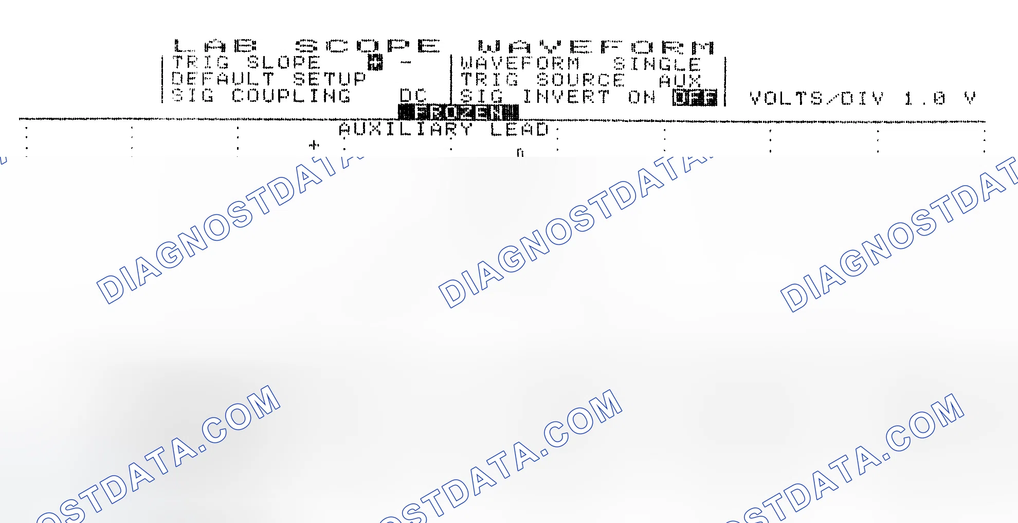 Scheme 19: Single Injector w/Excessive Current Flow - Current Pattern