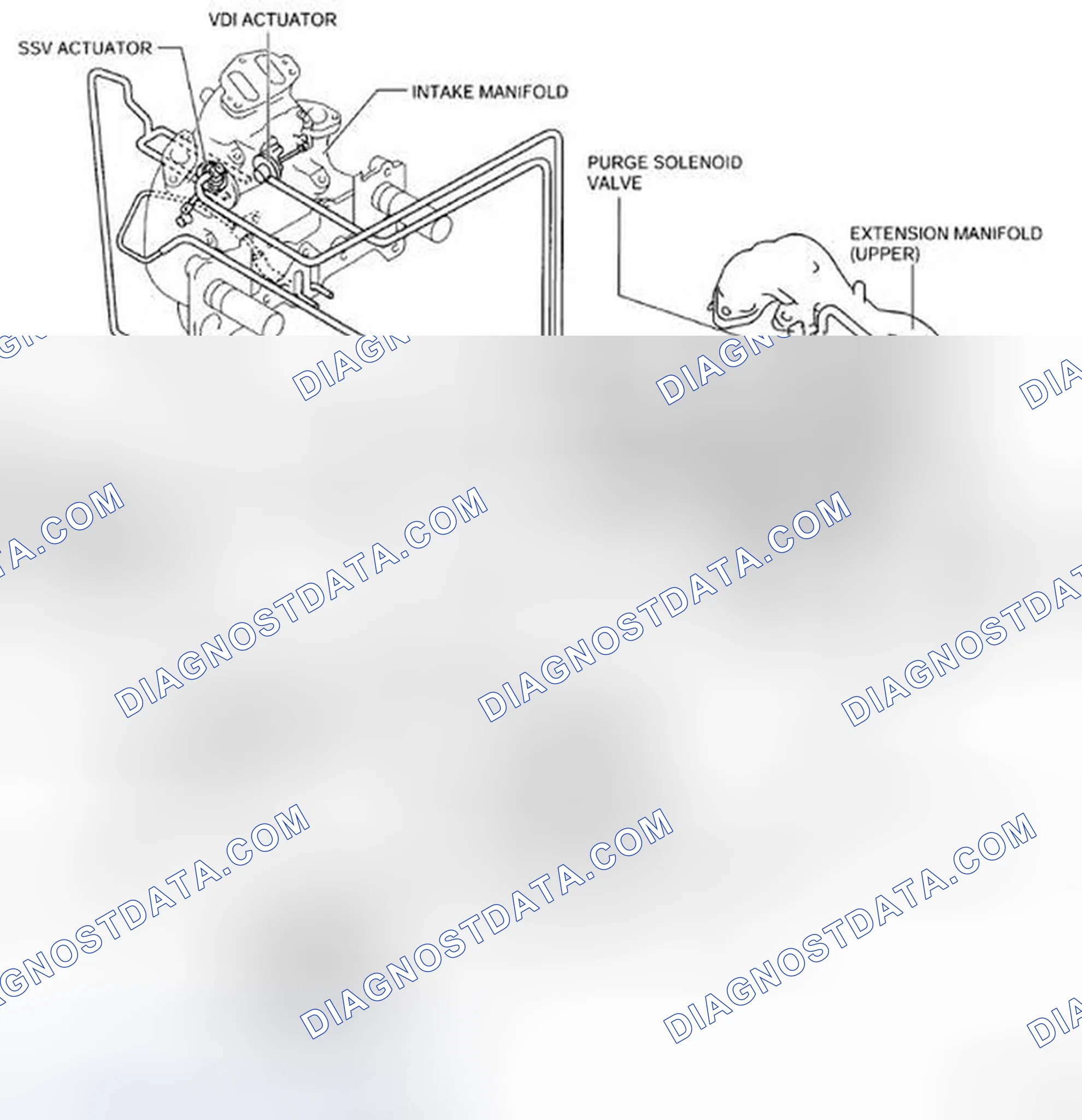 Scheme 126: INTAKE-AIR SYSTEM VACUUM HOSE ROUTING DIAGRAM [13B-MSP]