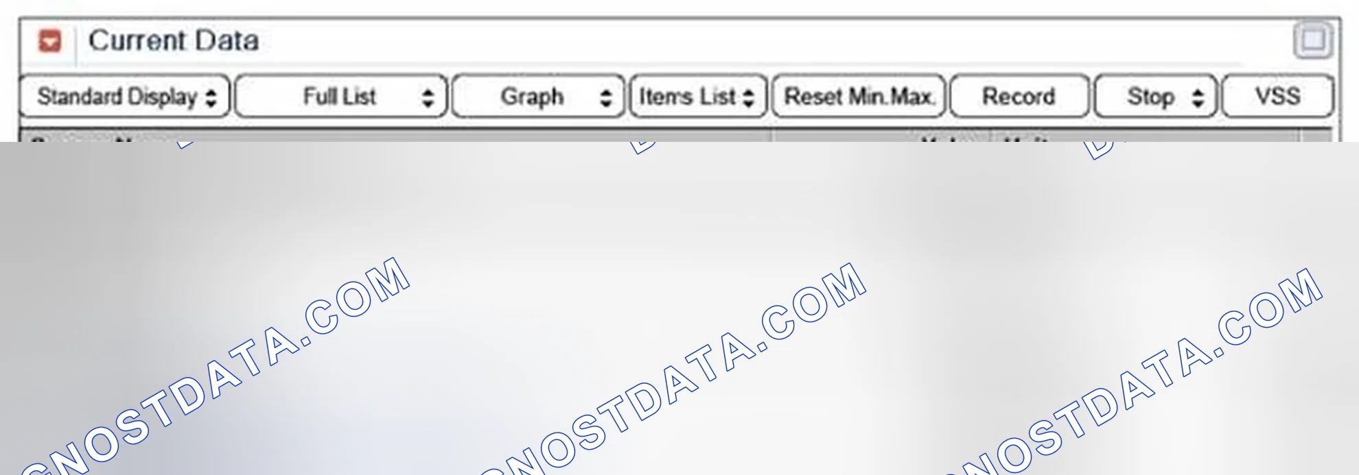 Scheme 88: Monitor Scan Tool Data