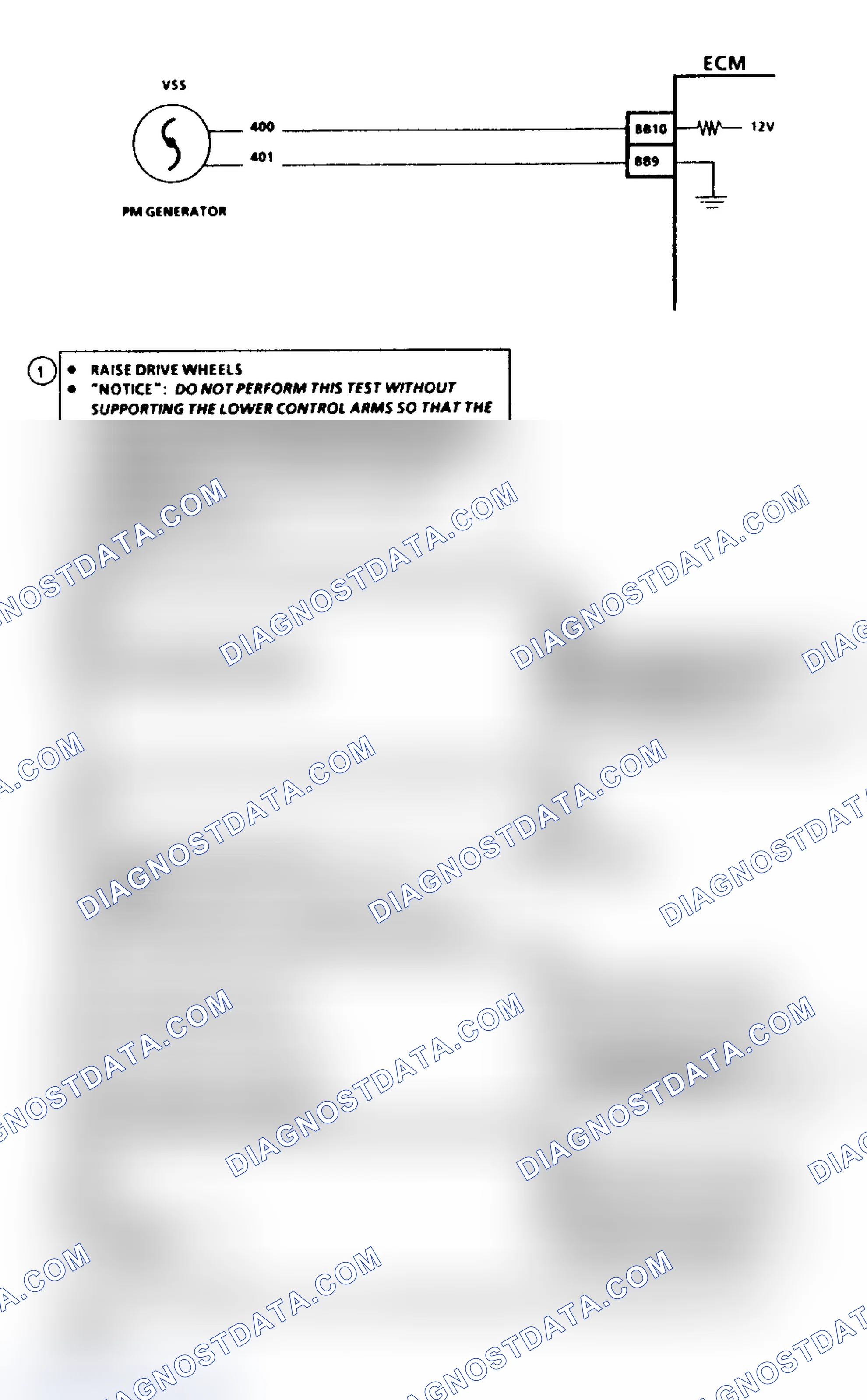 Scheme 549: Code 24, Vehicle Speed Sensor (VSS) Circuit