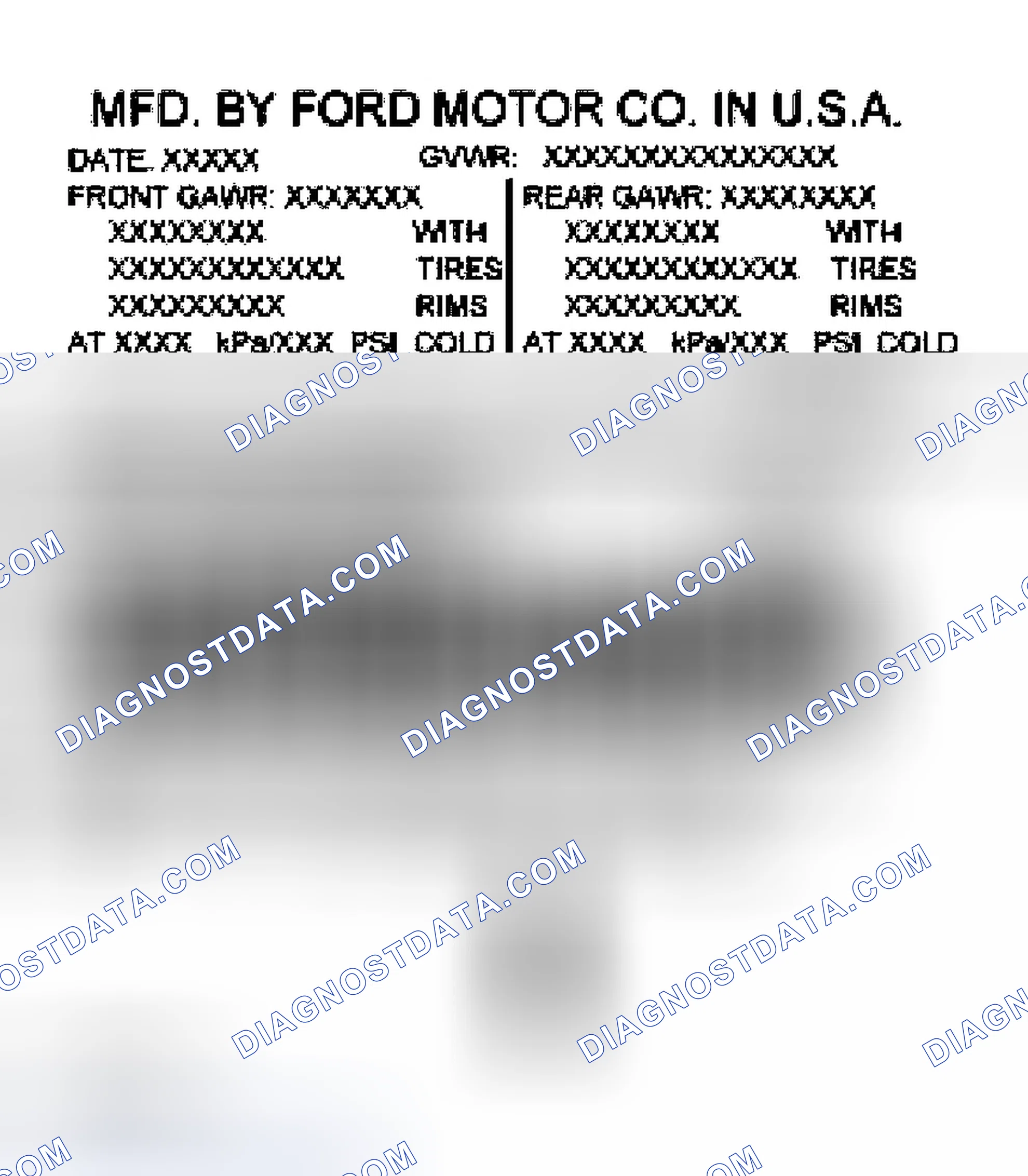 Scheme 1: Vehicle Certification (VC) Label Example