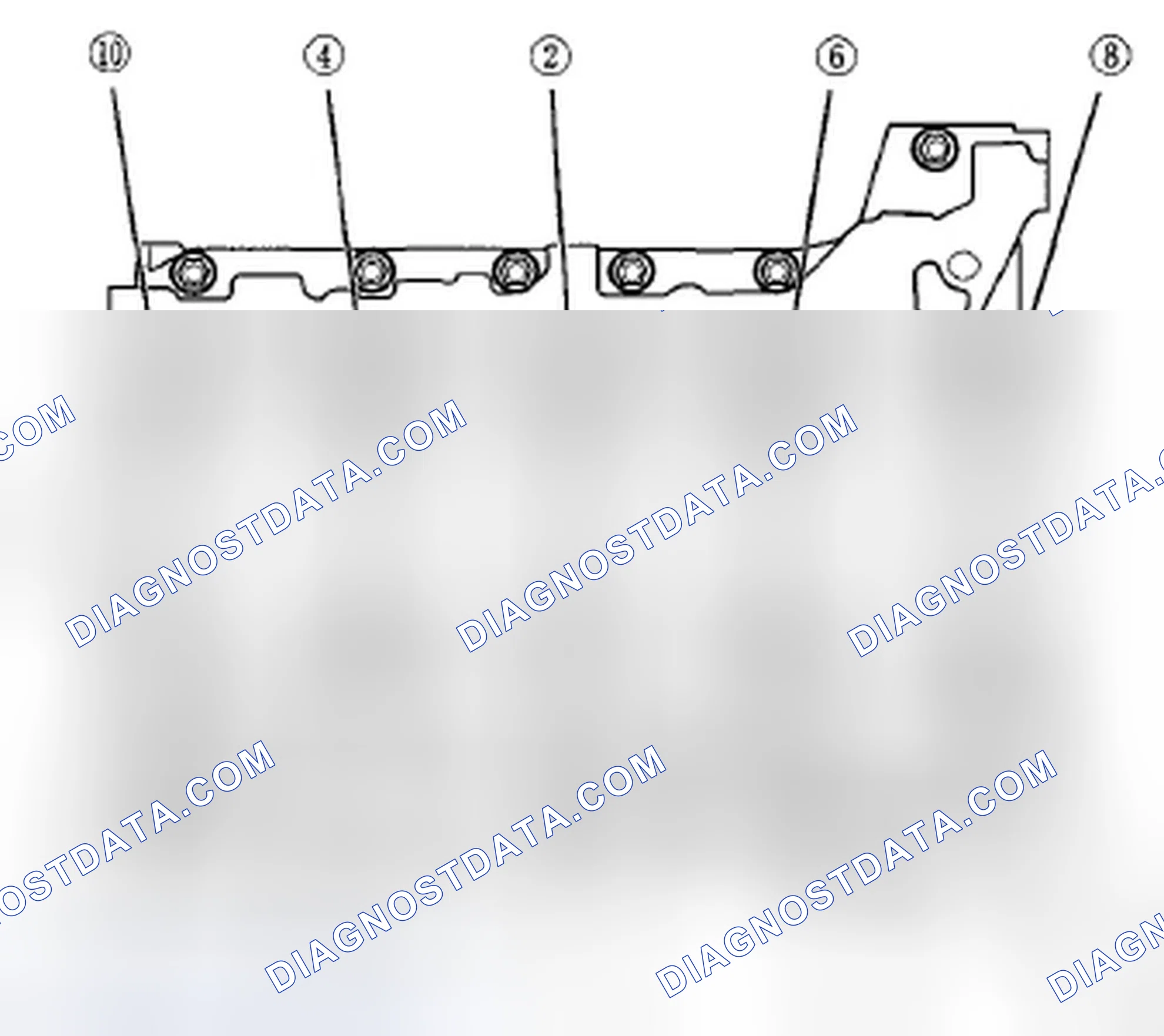 Scheme 617: Main Bearing Clearance Inspection
