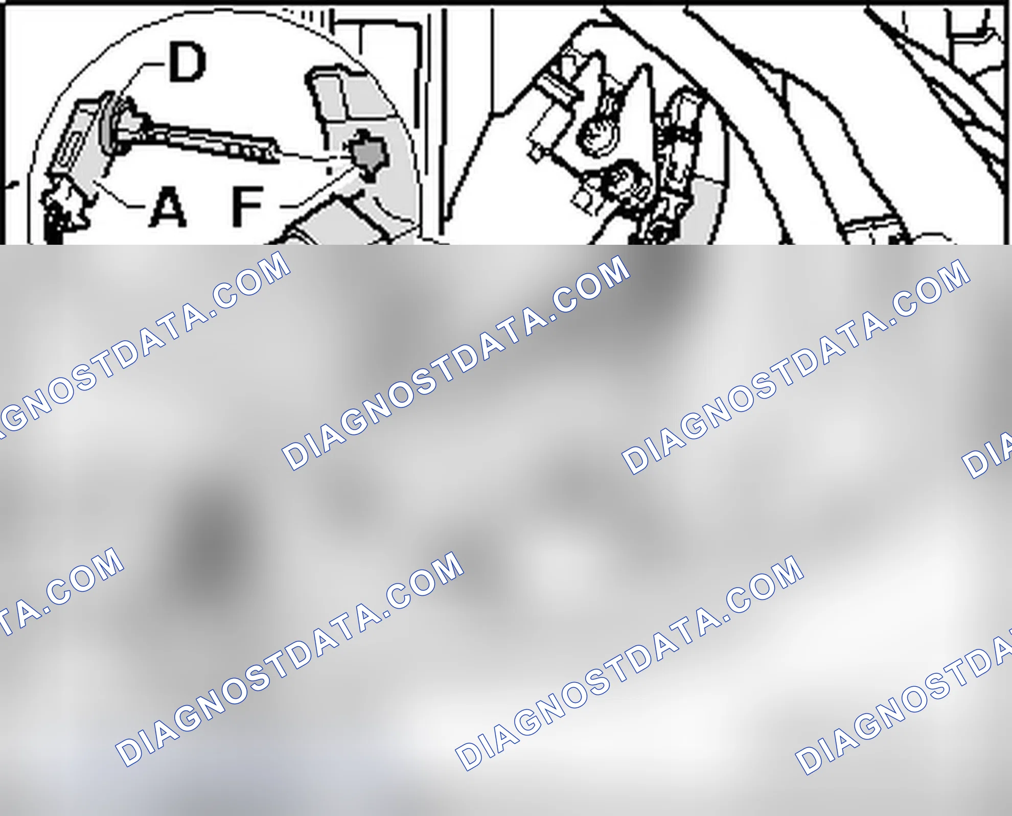 Scheme 151: LEFT FOOTWELL VENT TEMPERATURE SENSOR G261