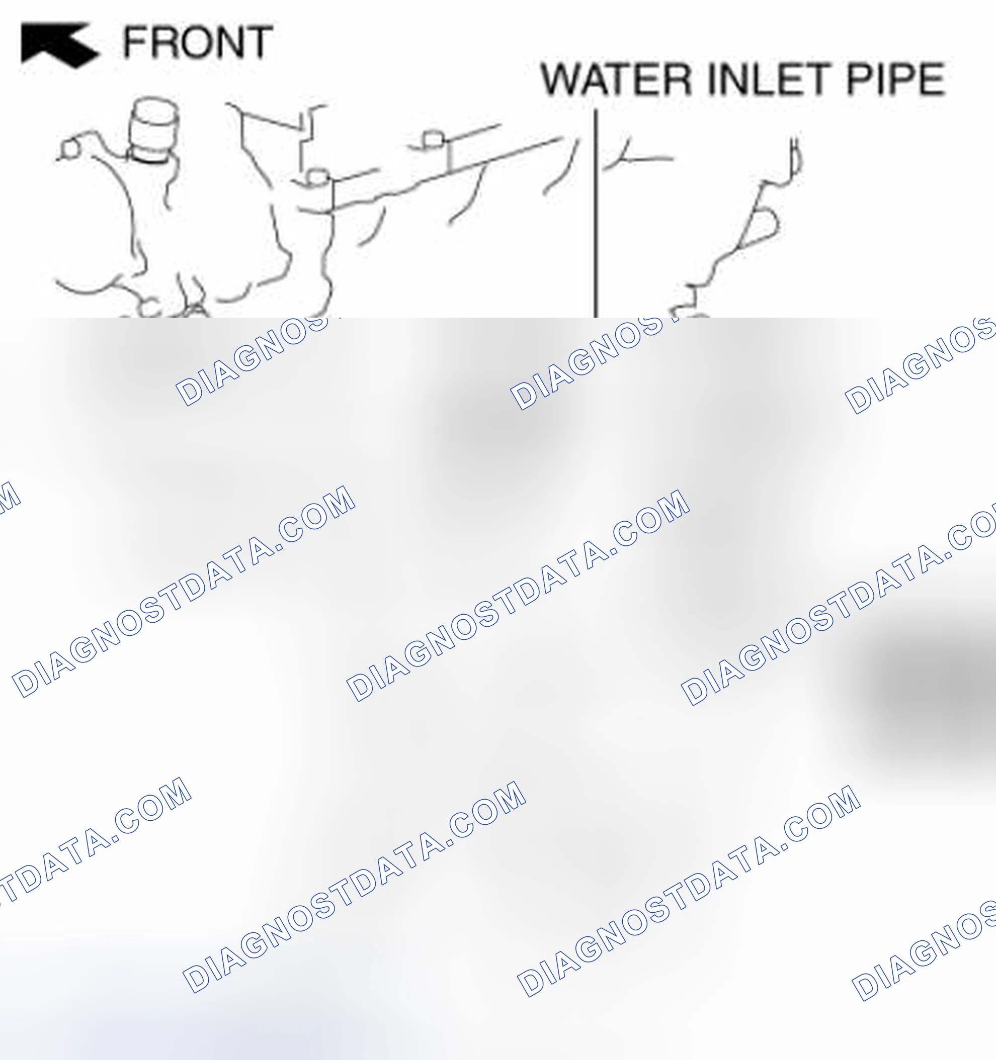 Scheme 38: Water Pump Component Removal Note