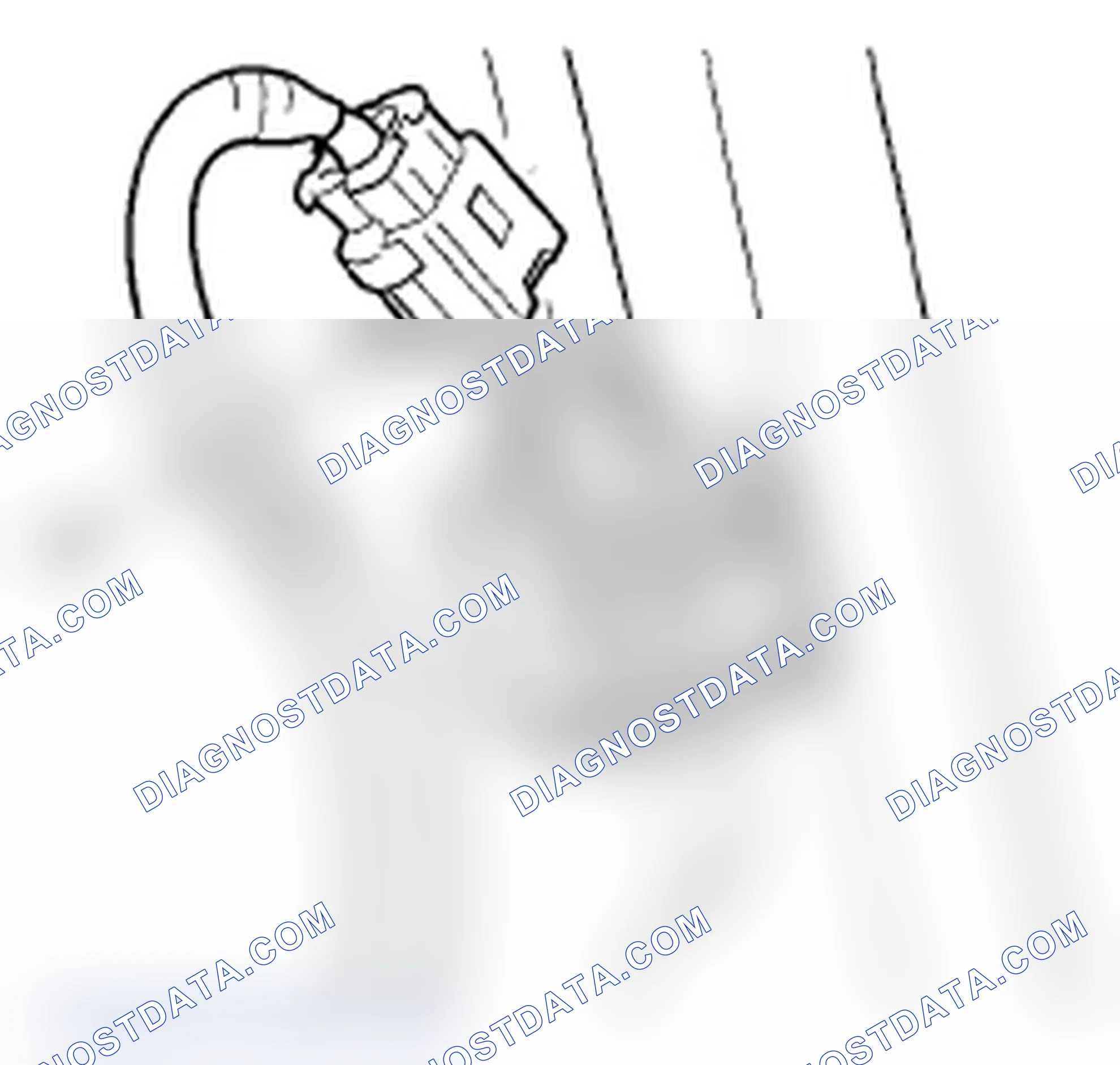 Scheme 251: DTC 45-Cx ("x" can be 0 thru 9 or A thru F): Faulty Power Supply to the Left Side Impact Sensor (sec