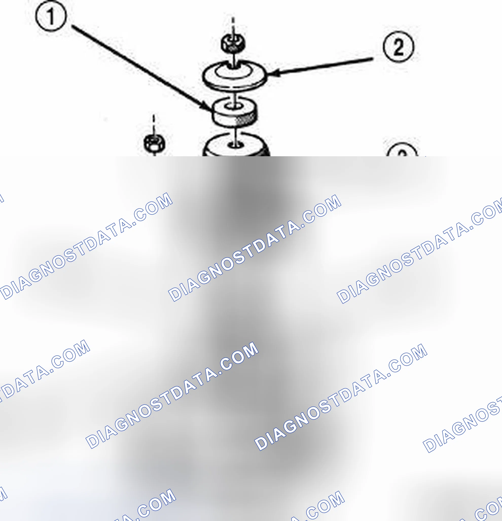 Scheme 116: DIAGNOSIS AND TESTING - SHOCK ABSORBER