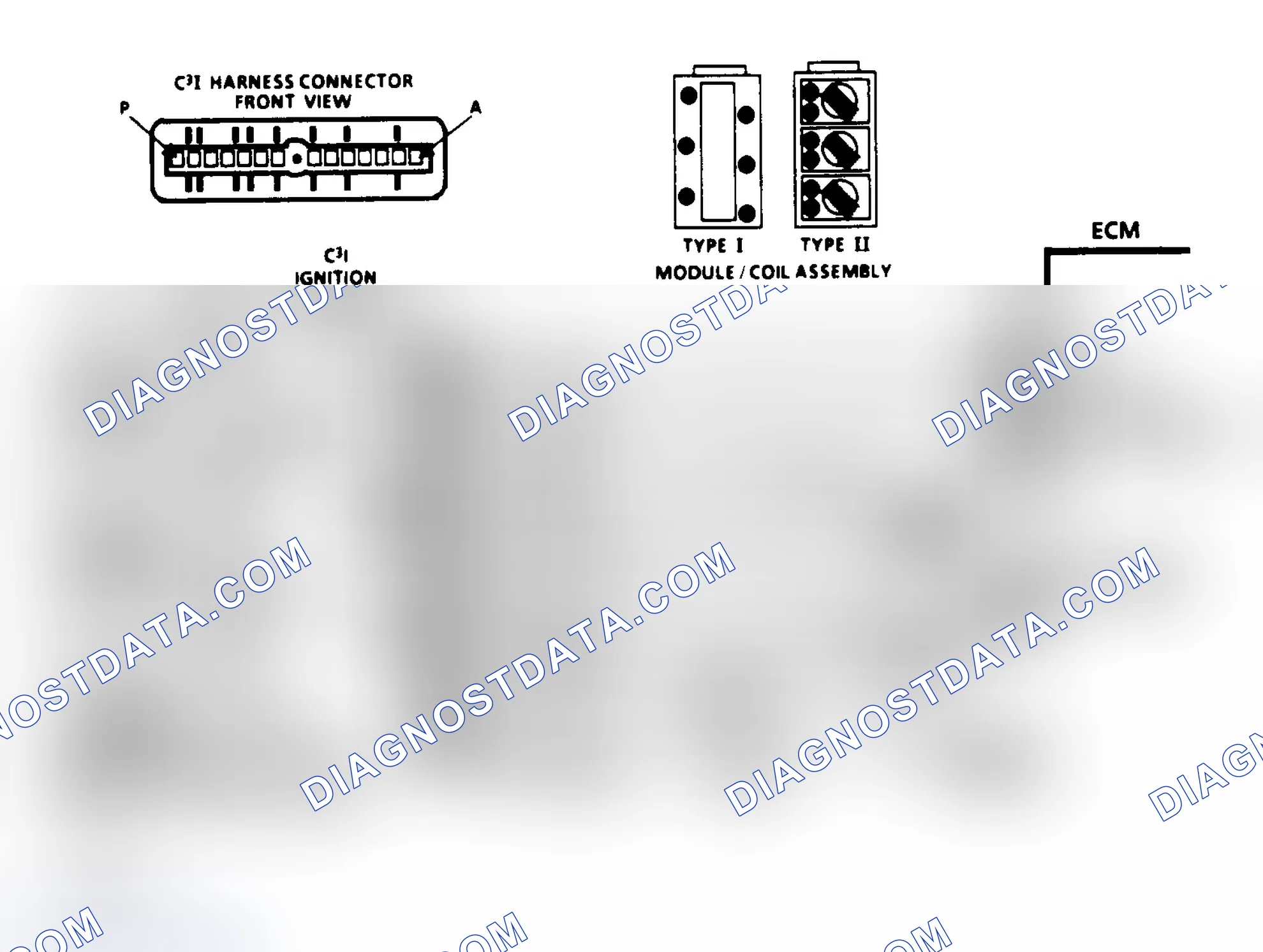 Scheme 208: Schematic, Code 41: Cam Sensor Signal (3.8L VINs 3 & 7)