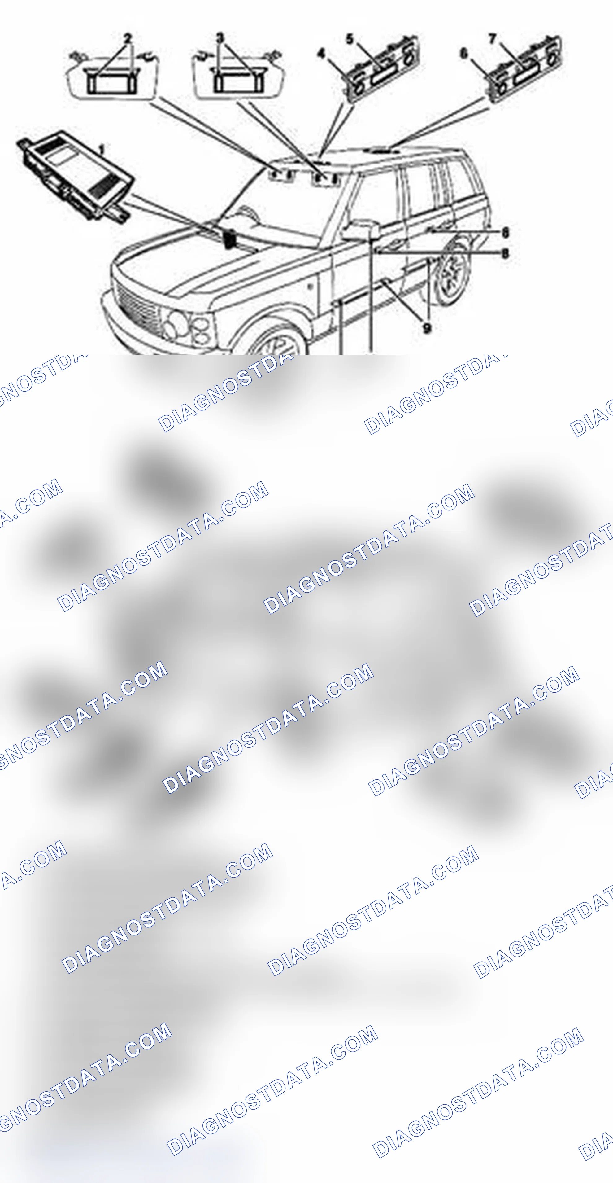 Scheme 39: Interior Lighting Component Location