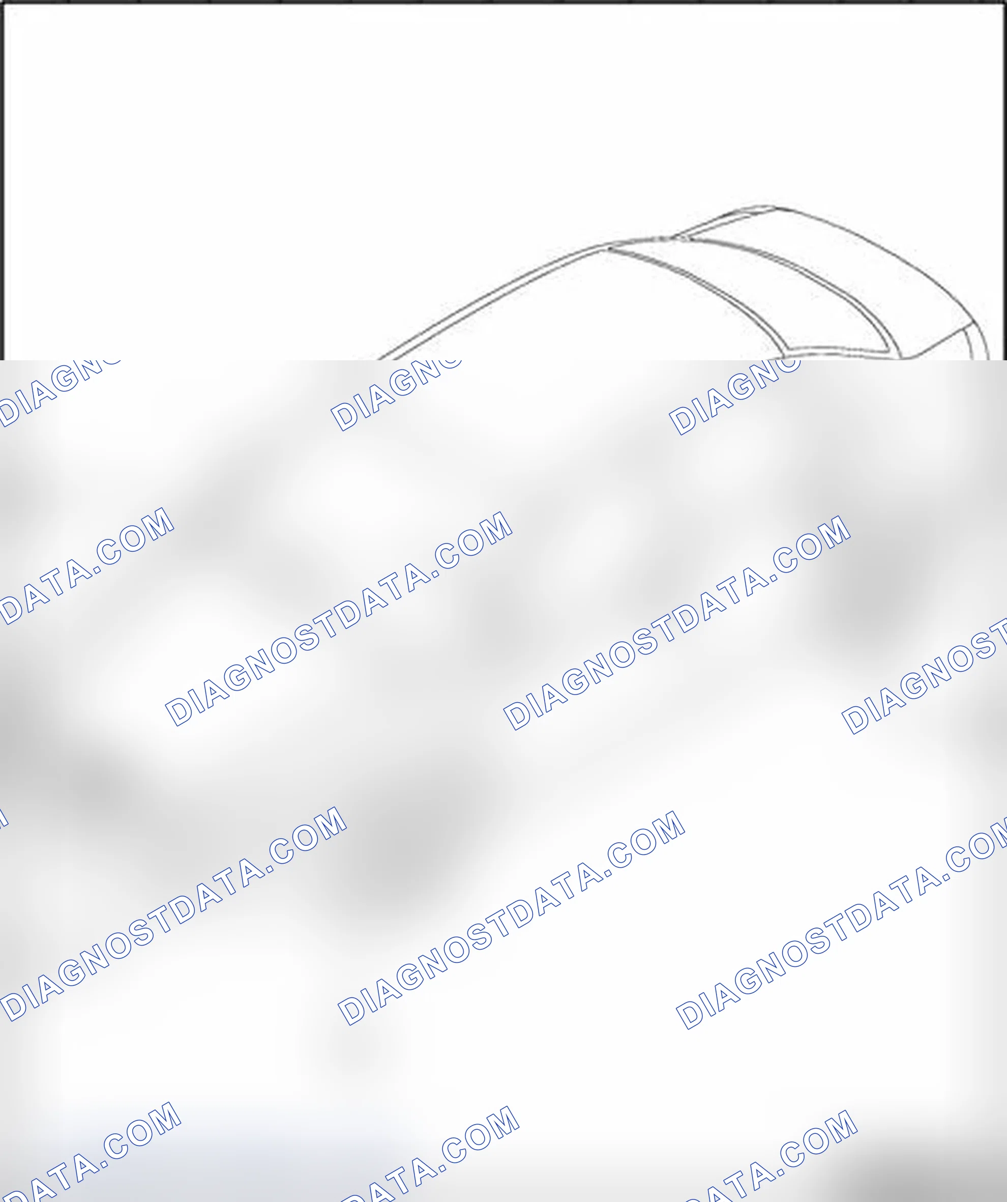 Scheme 308: Automatic headlamp range control, component overview