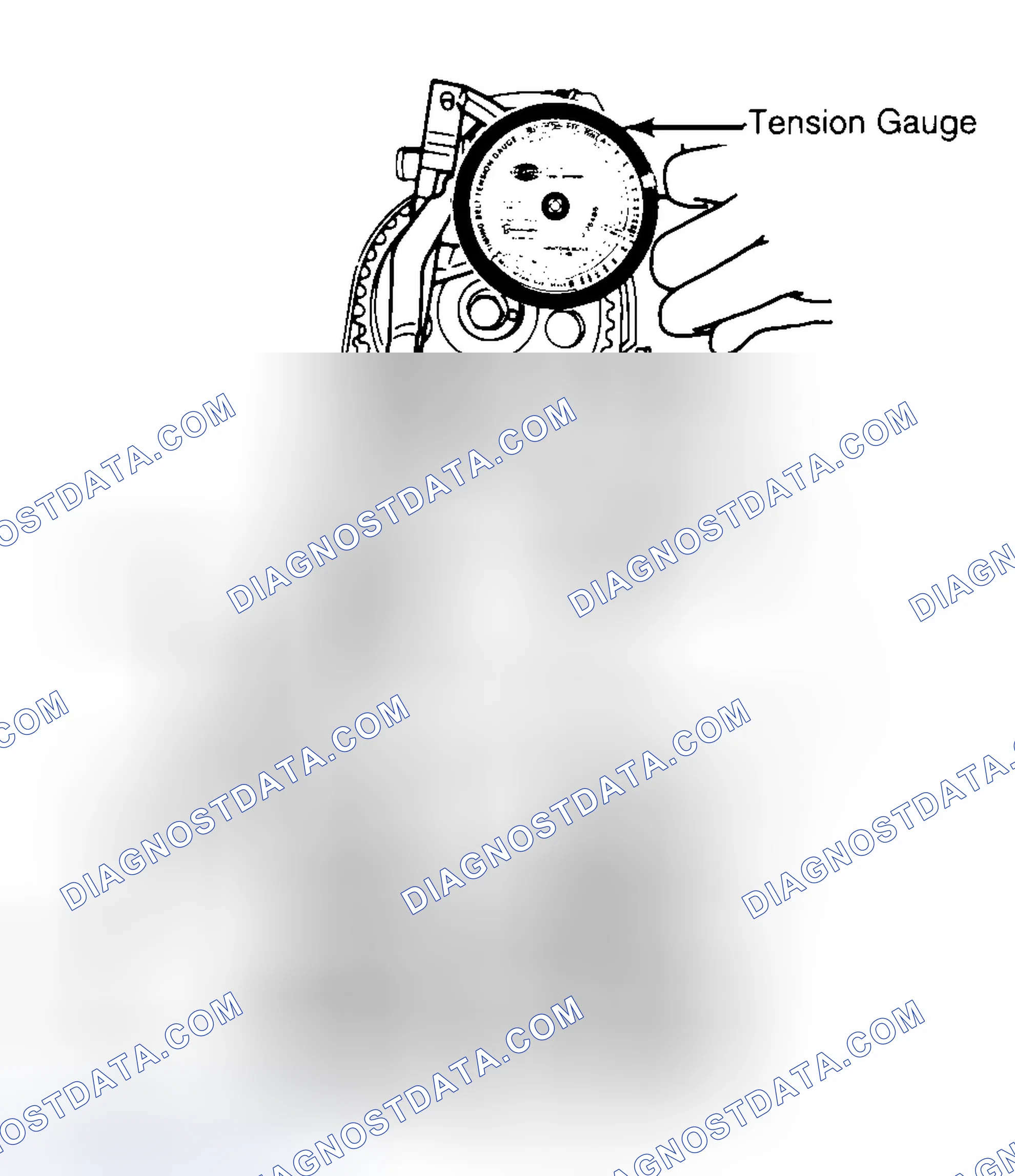 Scheme 3: Adjusting Typical Timing Belt Tension