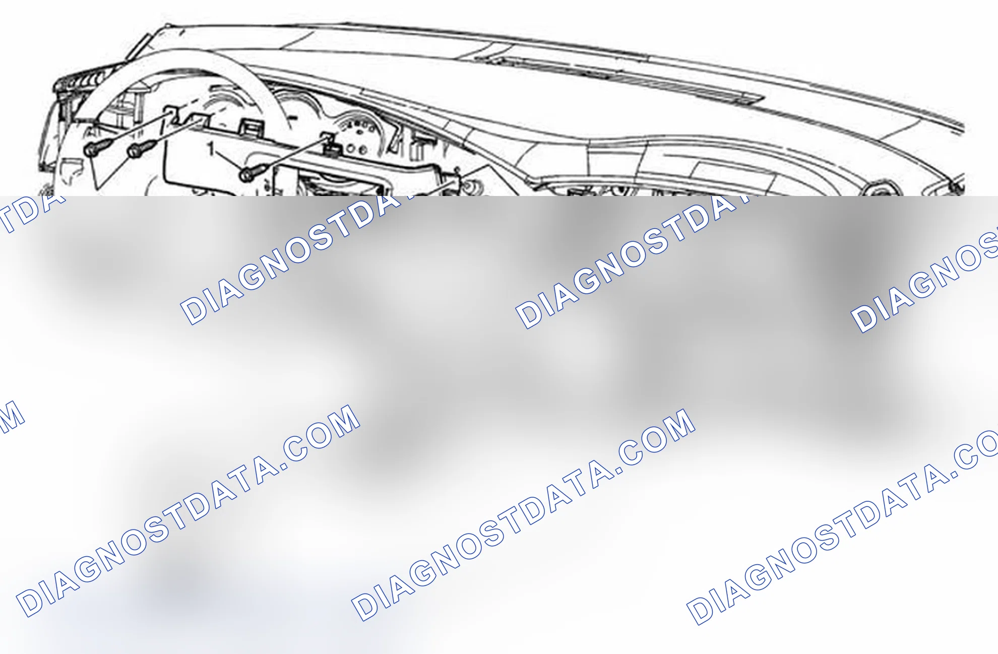 Scheme 28: Instrument Panel Lower Center Trim Replacement