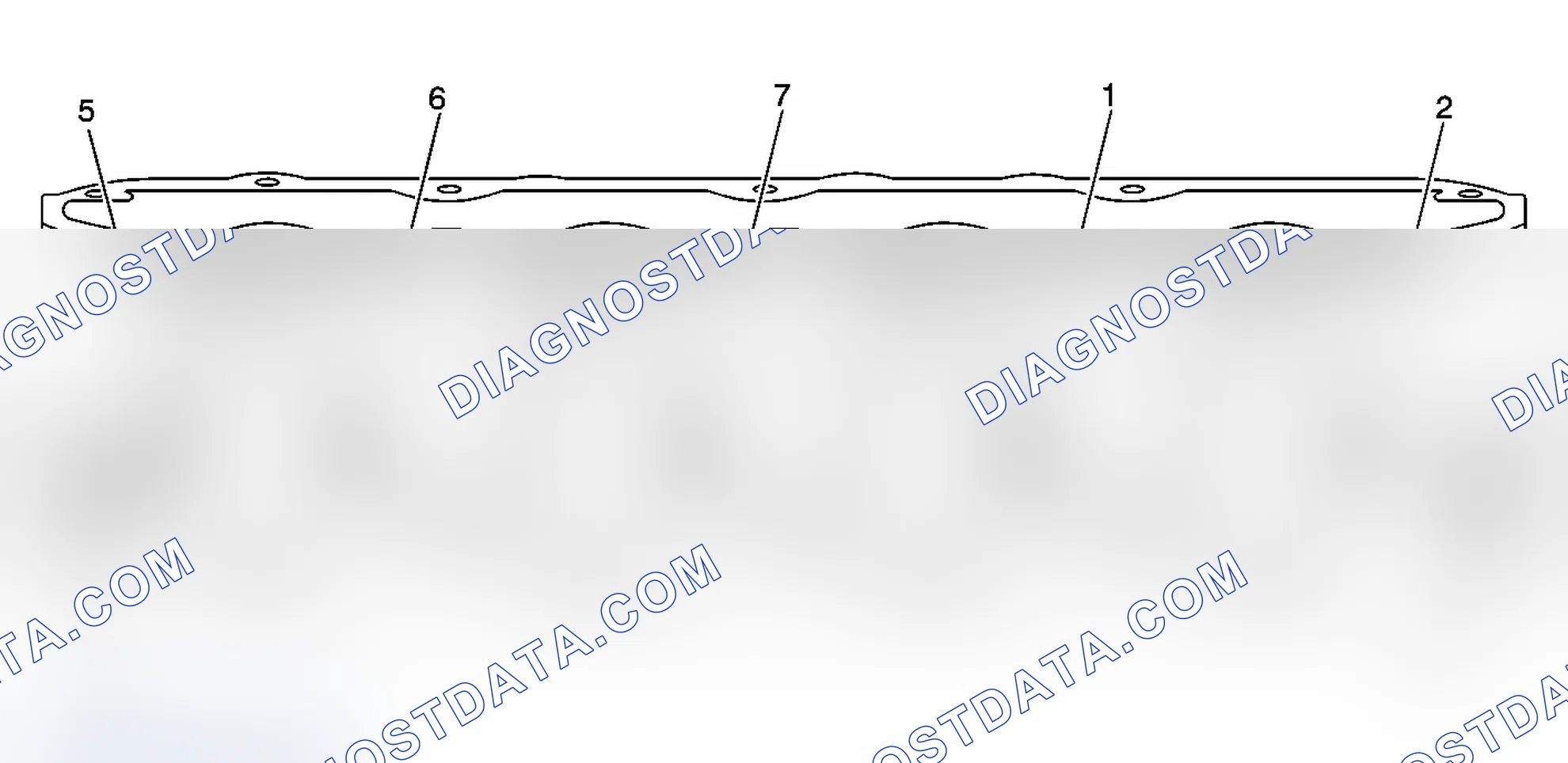Scheme 102: Cylinder Head - Intake Manifold Deck View
