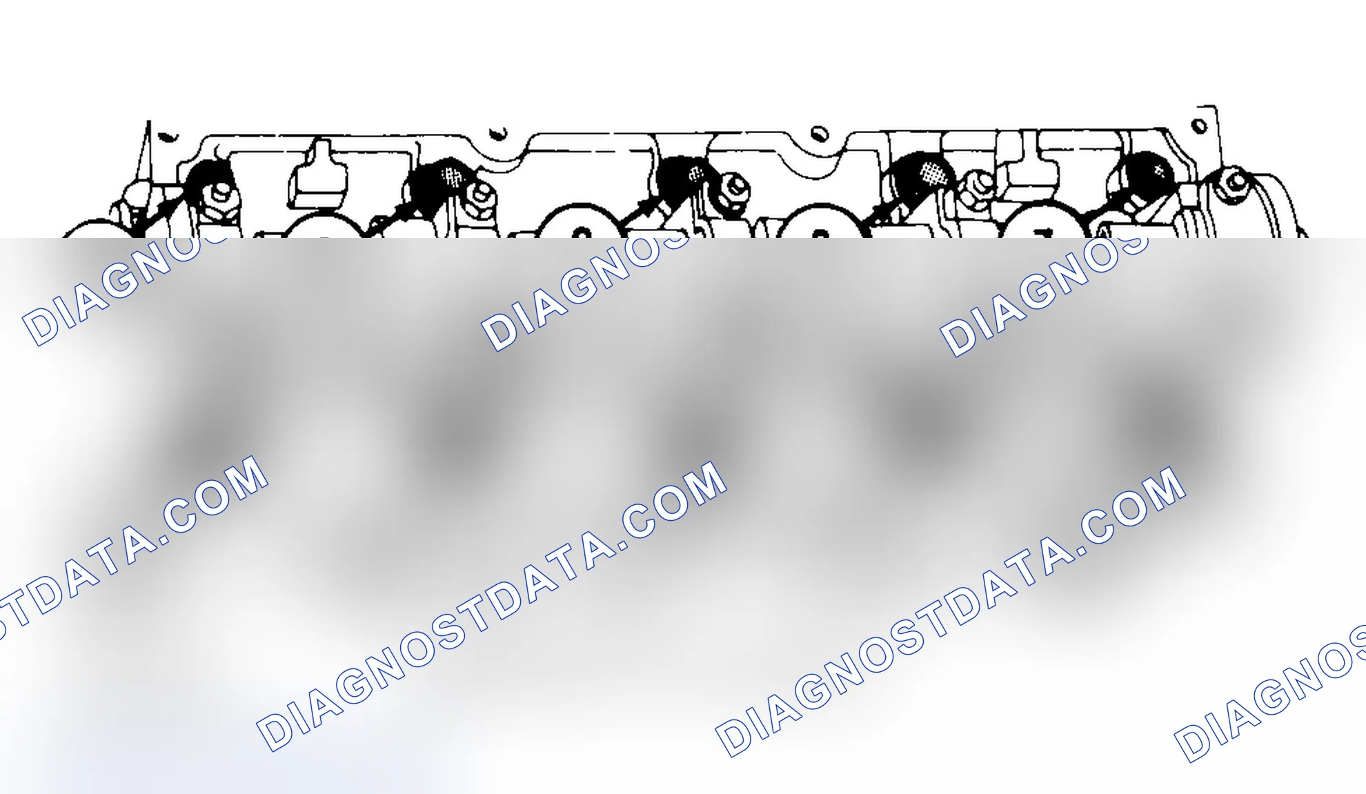 Scheme 3: Typical Cylinder Head Tightening or Loosening Sequence