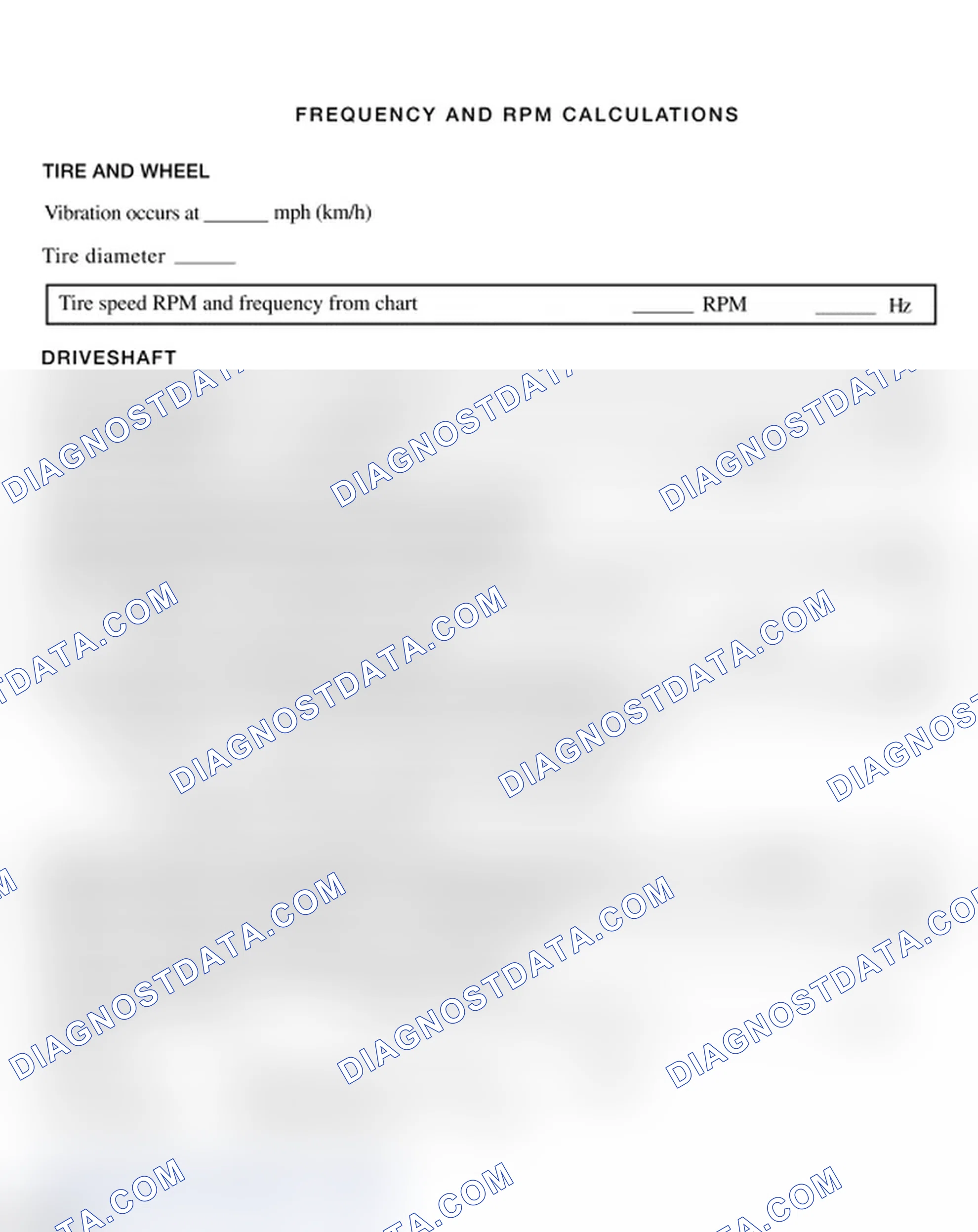Scheme 5: Frequency and RPM Calculations Worksheet