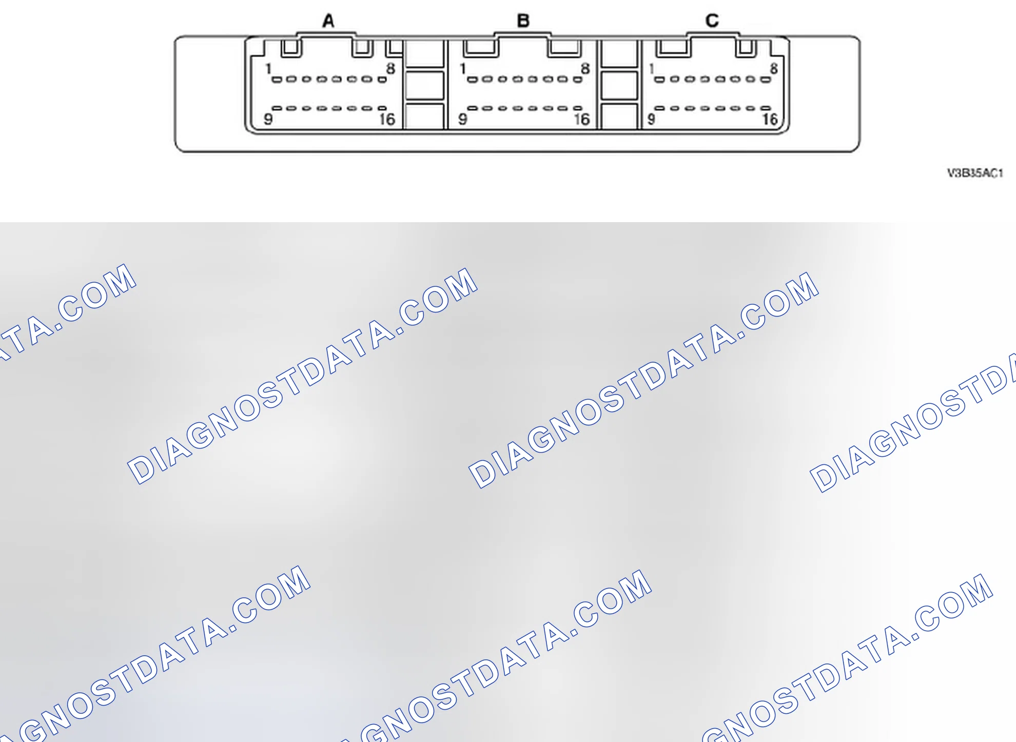 Scheme 131: Data Link Connector (DLC)