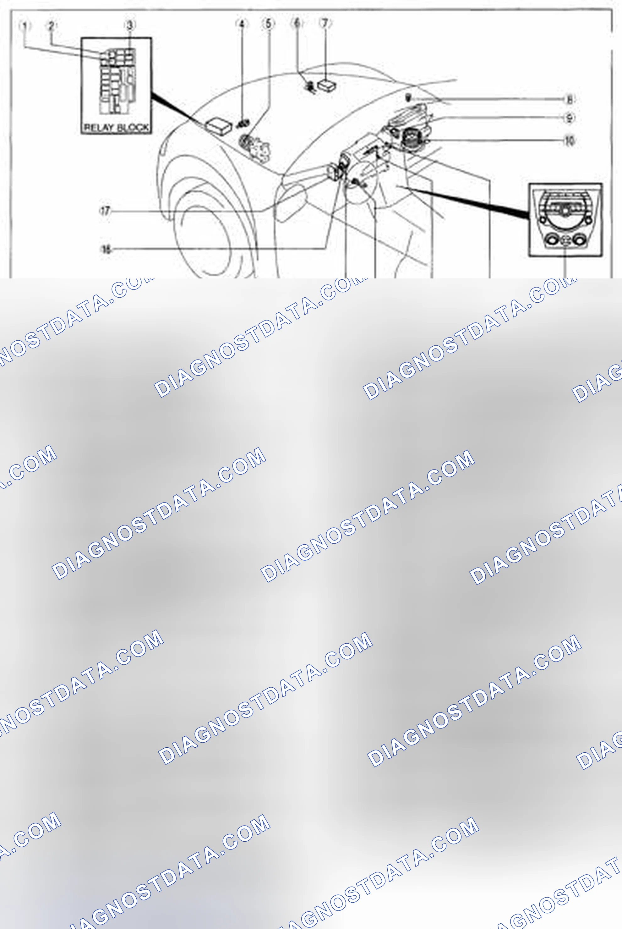 Scheme 13: HVAC CONTROL SYSTEM LOCATION INDEX [FULL-AUTO AIR CONDITIONER]