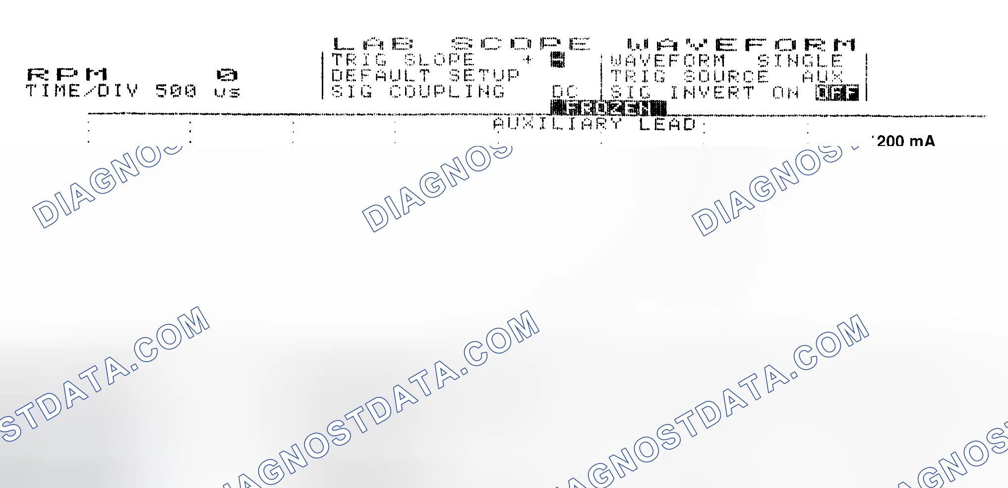 Scheme 17: Single Injector w/Normal Current Flow - Current Pattern