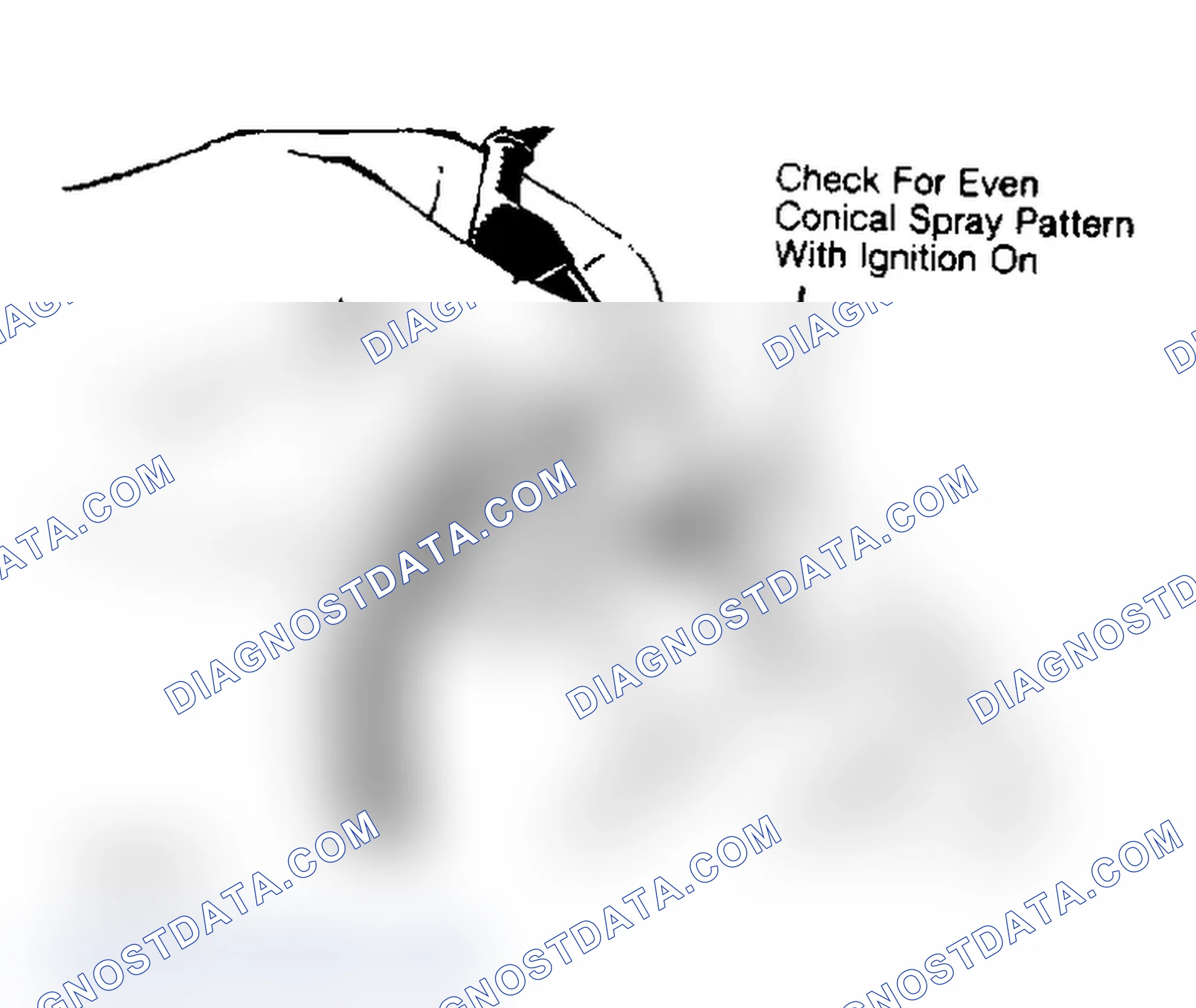 Scheme 27: Testing Cold Start Injector Valve Valve should not drip after shutting off.