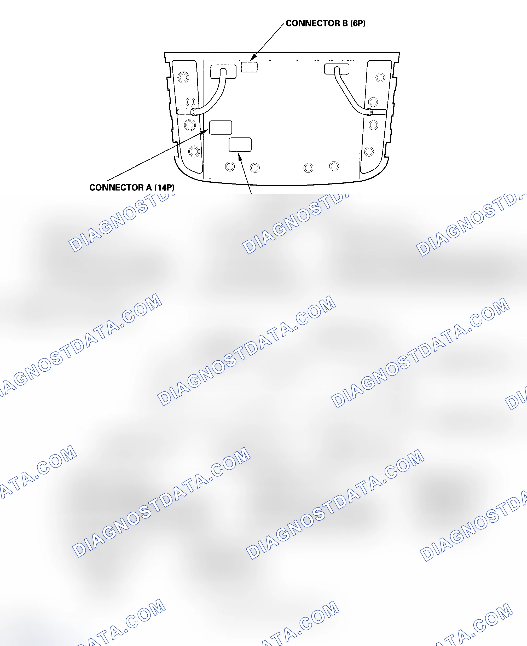 Scheme 29: Display panel control unit connectors