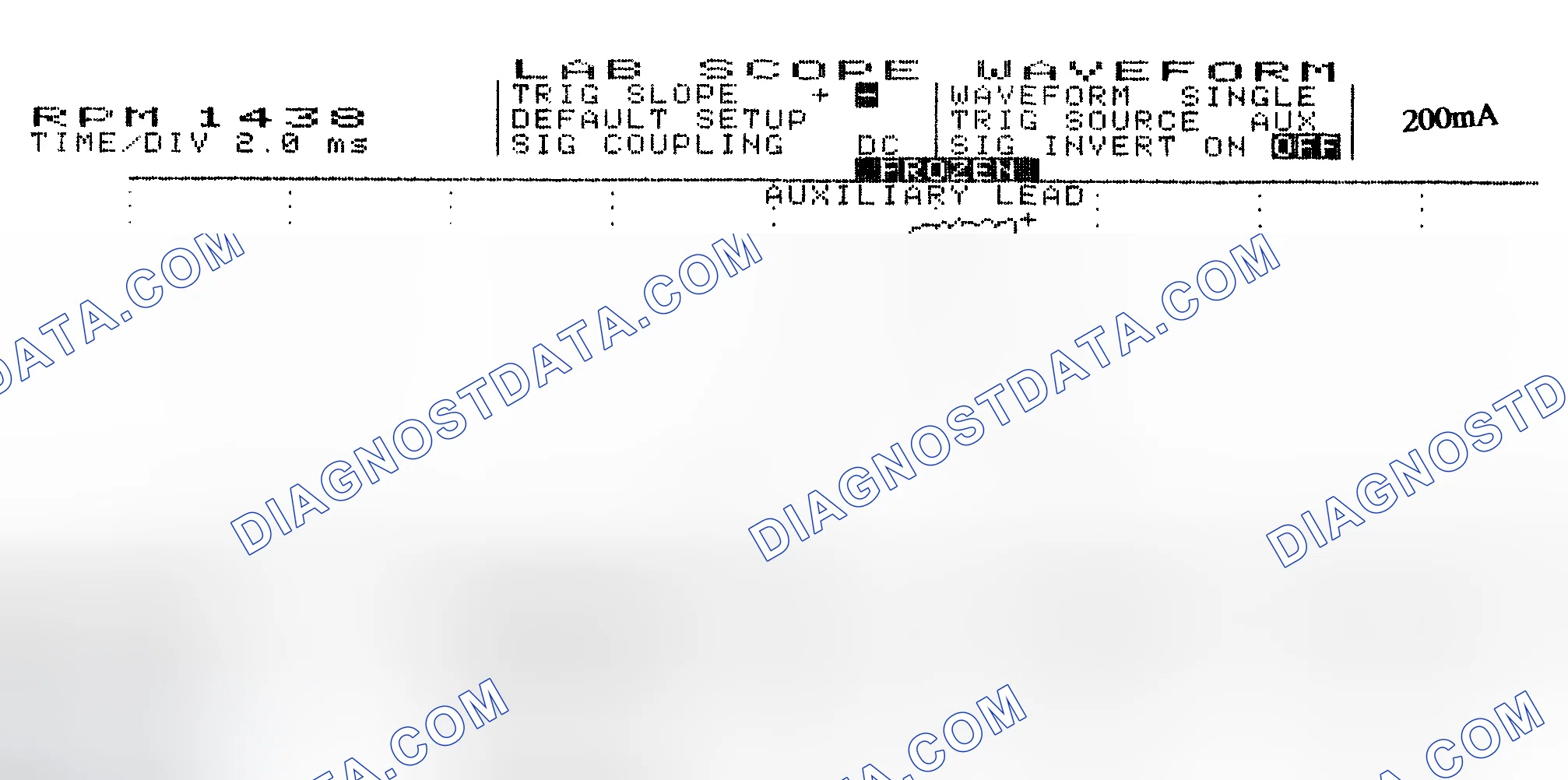 Scheme 15: Single Injector w/Normal Current Flow - Current Pattern