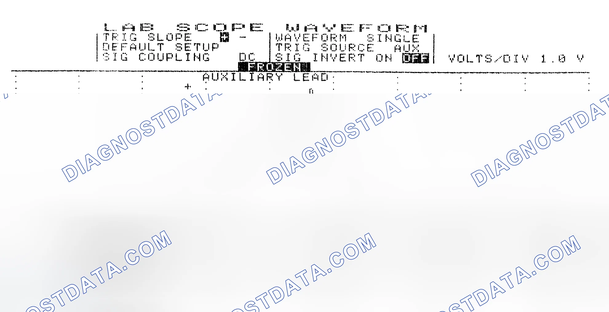 Scheme 19: Single Injector w/Excessive Current Flow - Current Pattern