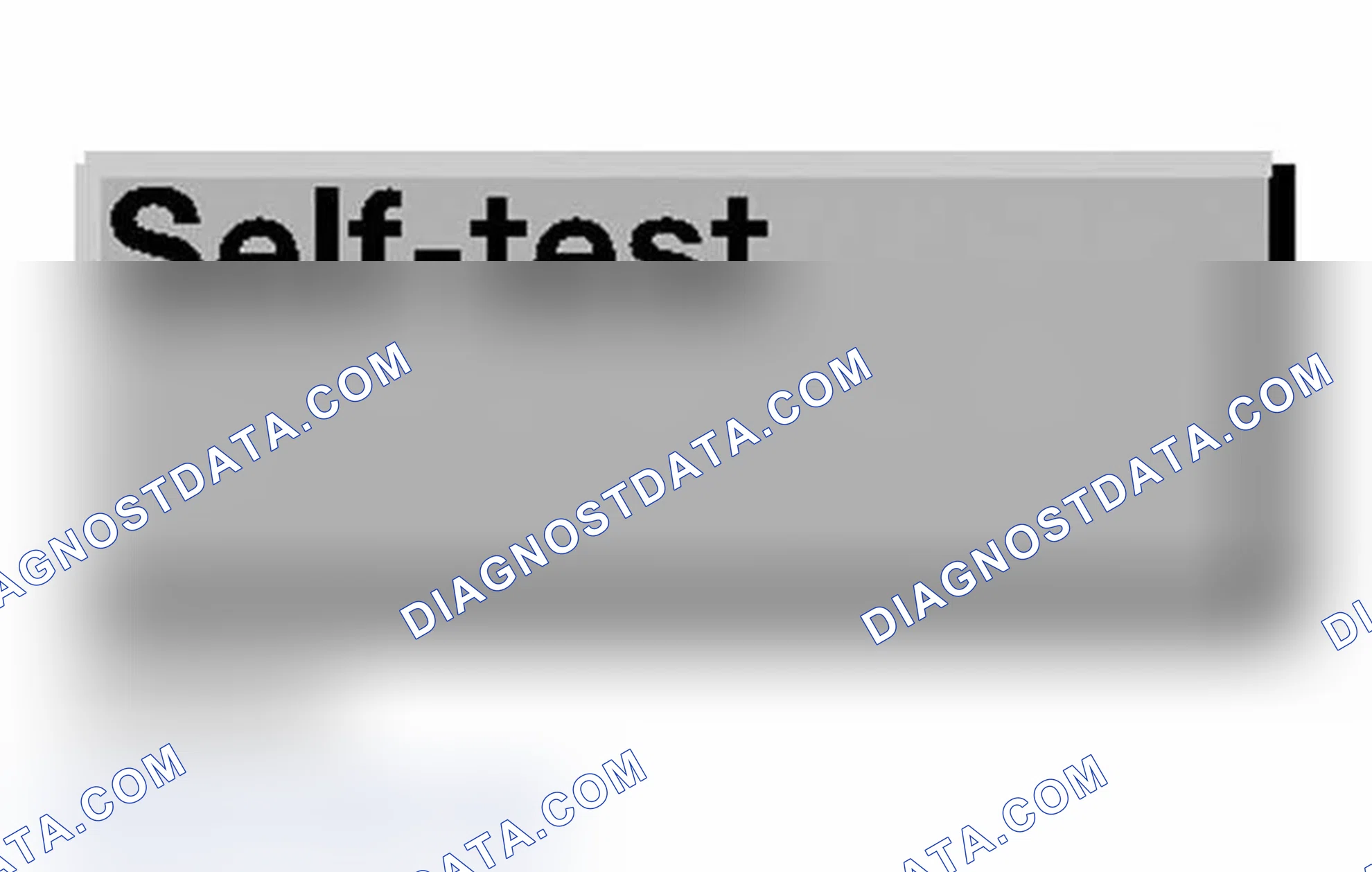 Scheme 668: Identifying Self Test