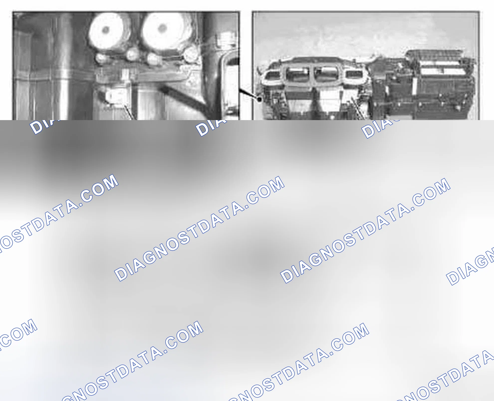 Scheme 58: Identifying Evaporator Temperature Sensor (B10/6) Location - Model 220