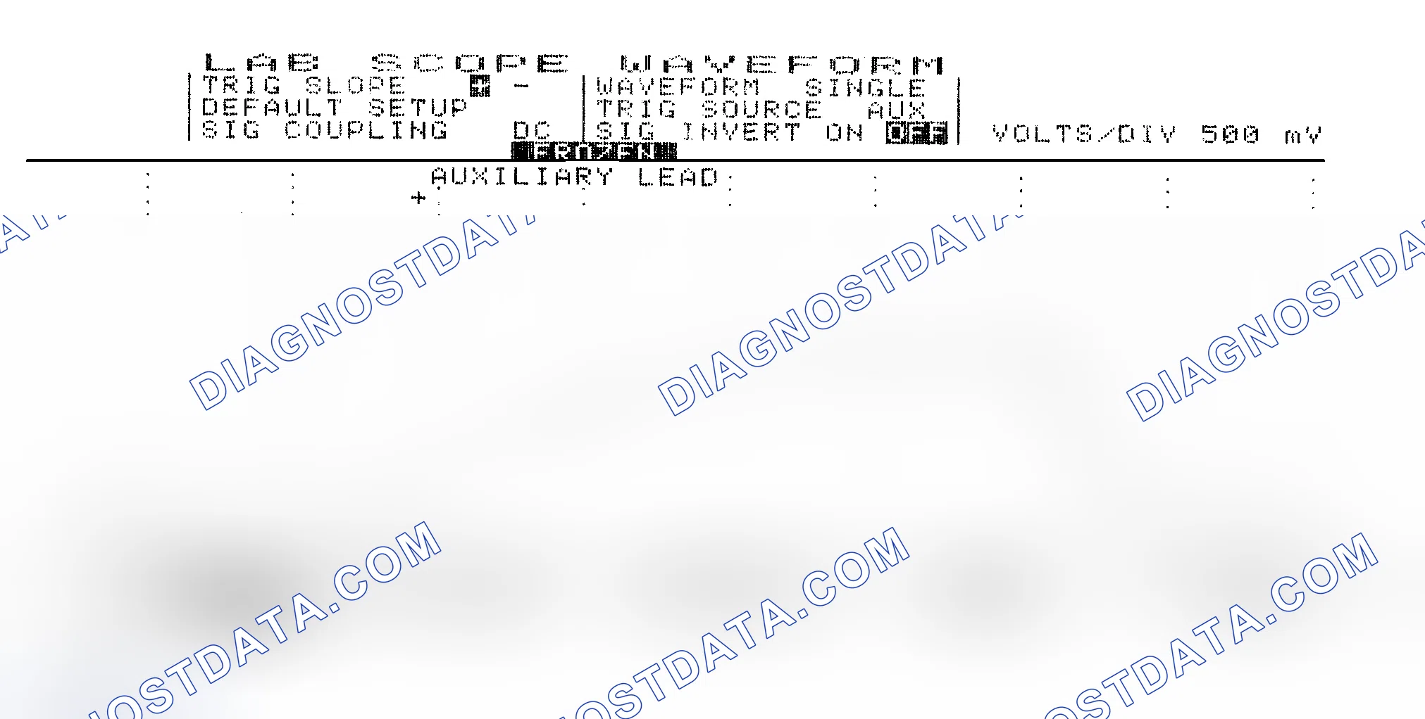 Scheme 14: Single Injector w/Excessive Current Flow - Current Pattern
