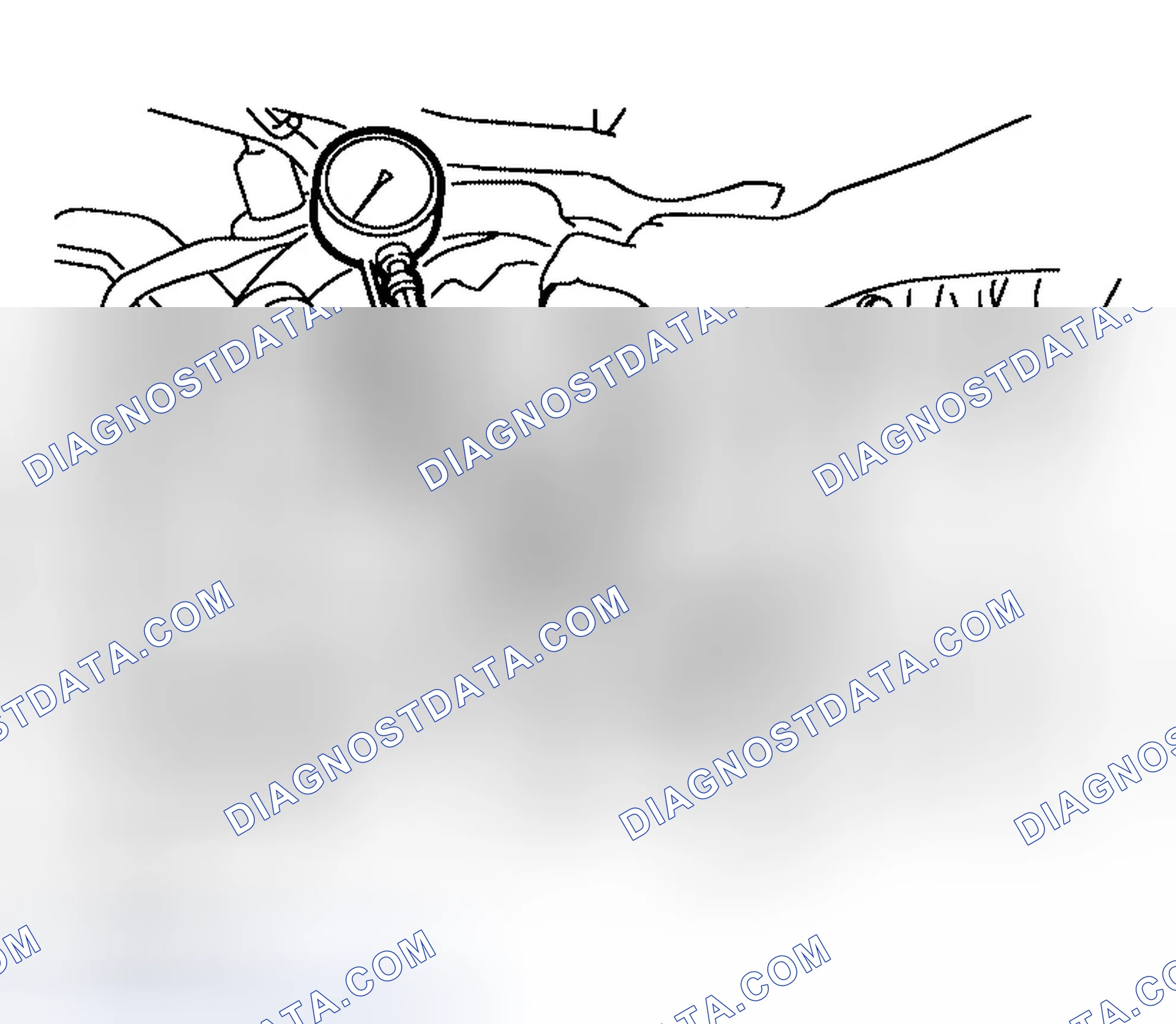 Scheme 103: CHECKING COMPRESSION PRESSURE