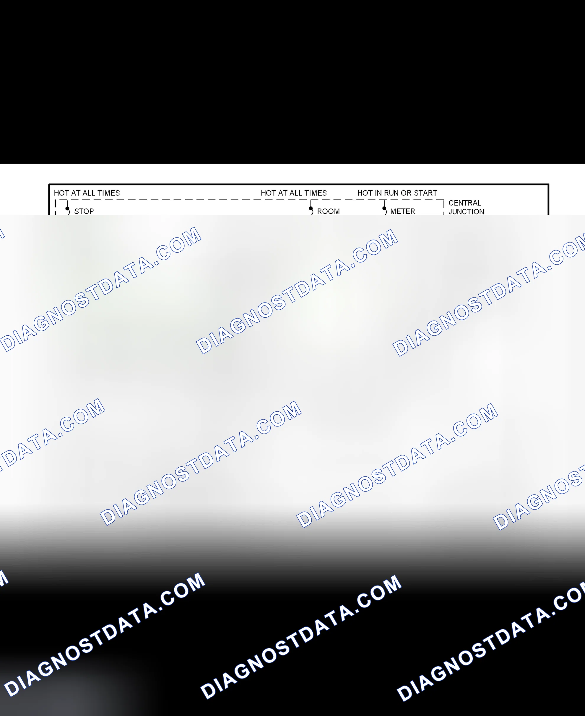 Fig. 197: Shift Interlock System Wiring Diagram (2002 Escort)