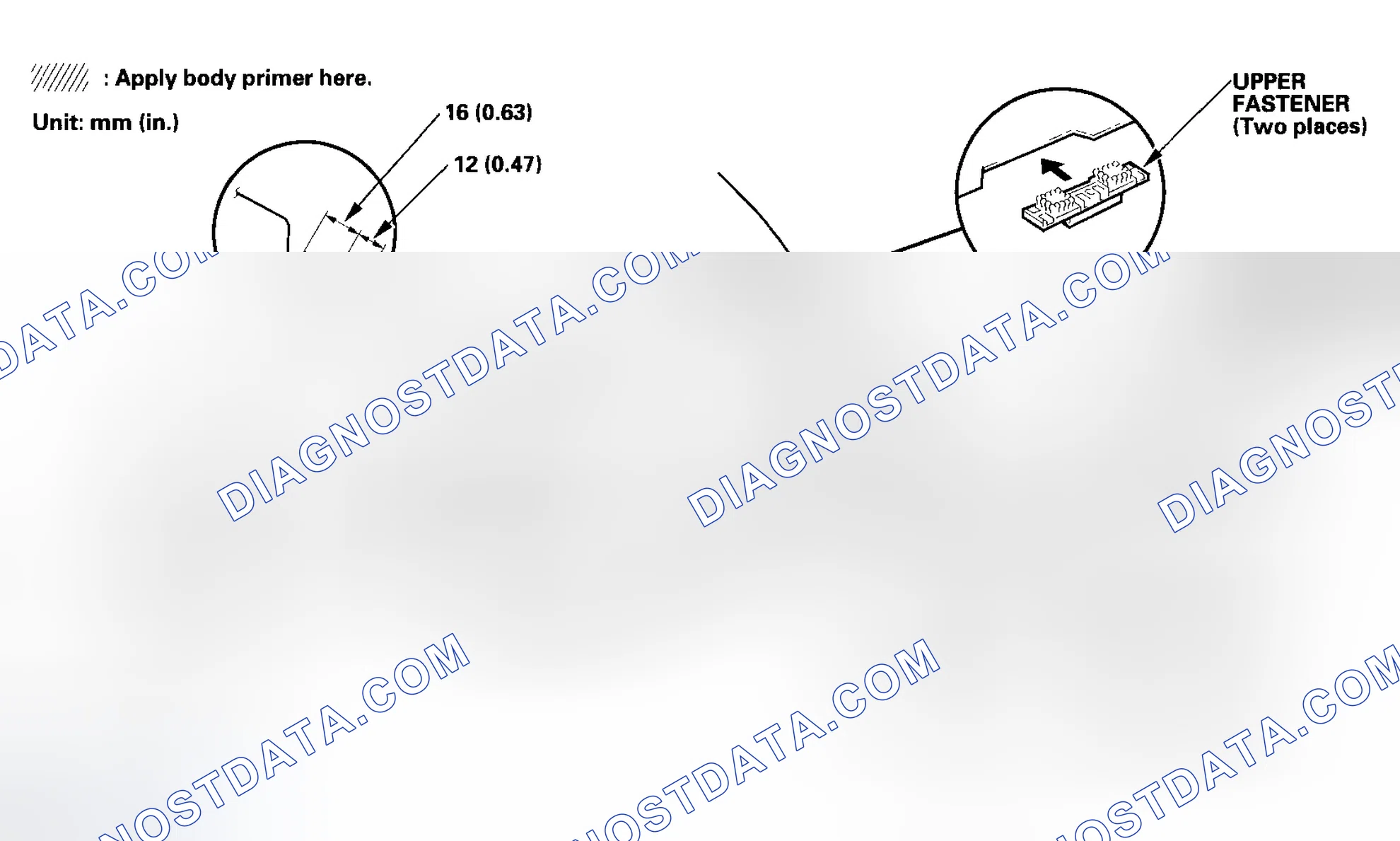 Scheme 18: Fastener (Roof side) Installation/Body Primer Application