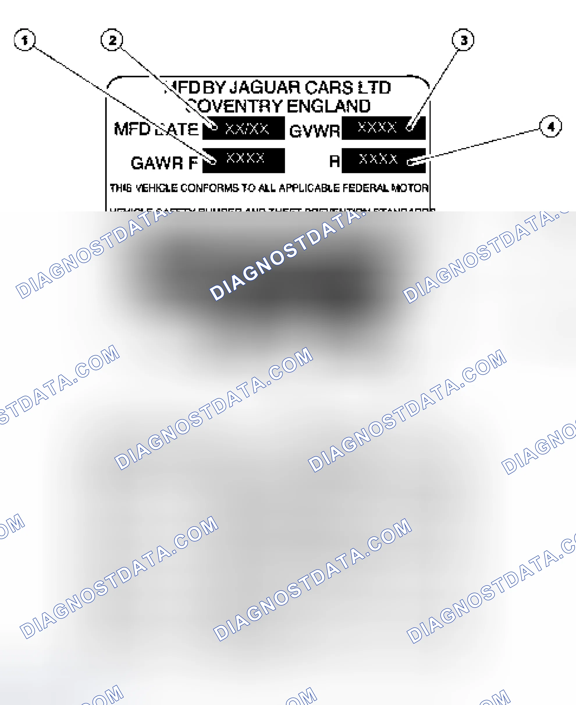 Scheme 4: Vehicle Identification Label (North America)